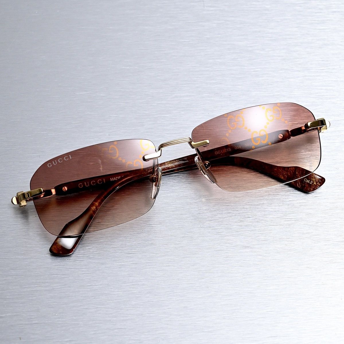 Gucci GUCCI GG1221S SUNGLASSES Size ONE SIZE - 10 Thumbnail