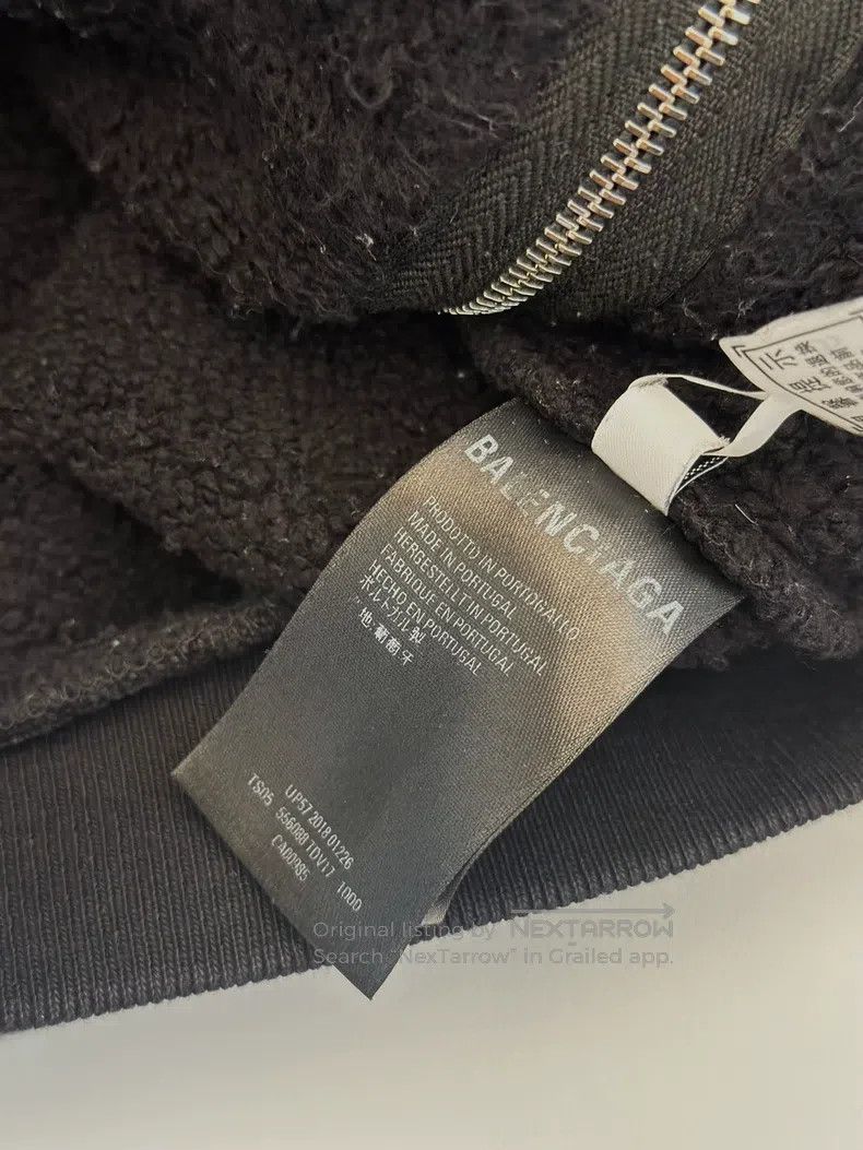 Balenciaga Balenciaga I Love Electronic Music Embroidered Hooded Jack Size US M / EU 48-50 / 2 - 6 Thumbnail