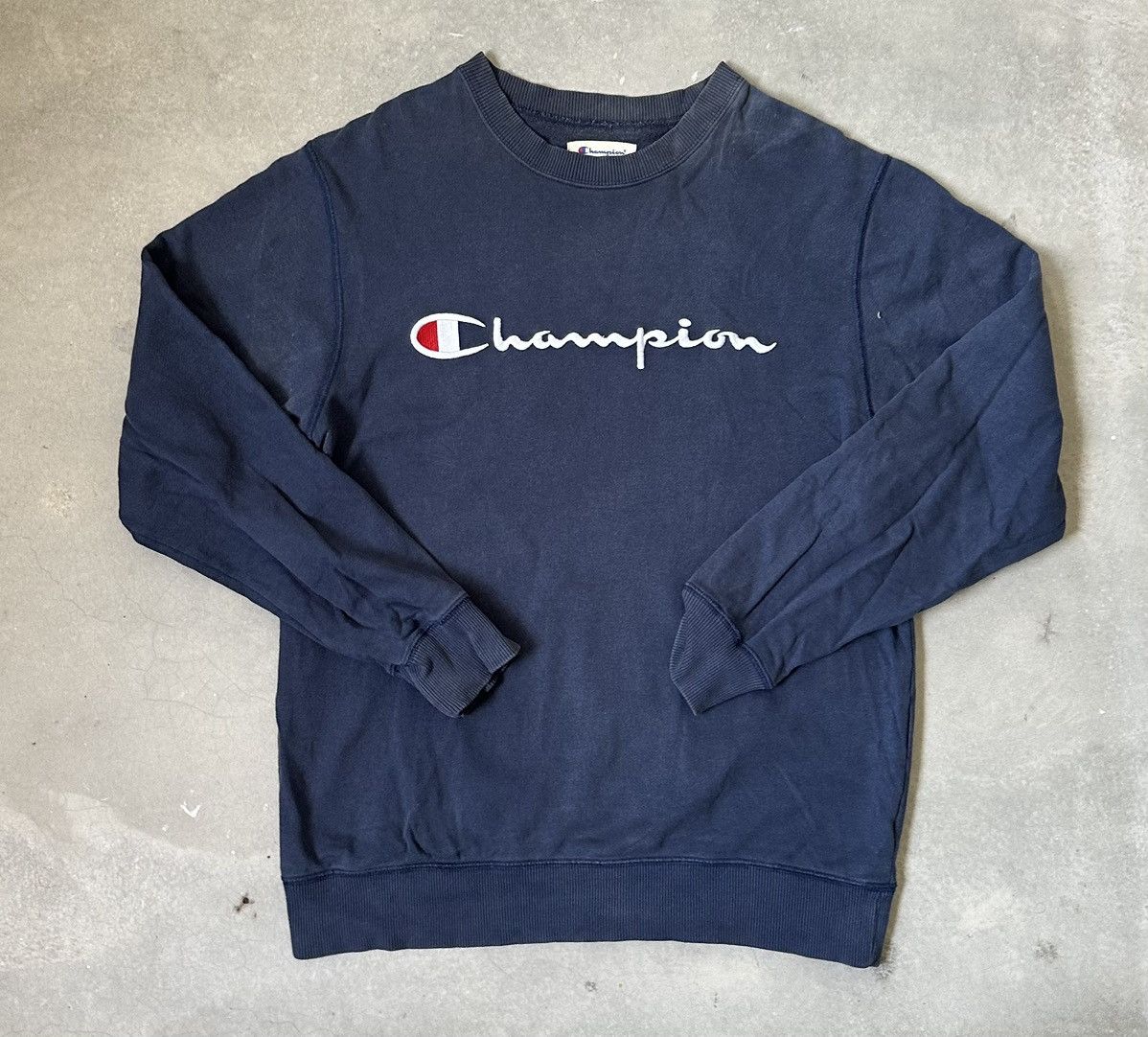 Champion VINTAGE CHAMPION SPELLOUT SWEATSHIRT Size US M / EU 48-50 / 2 - 1 Thumbnail