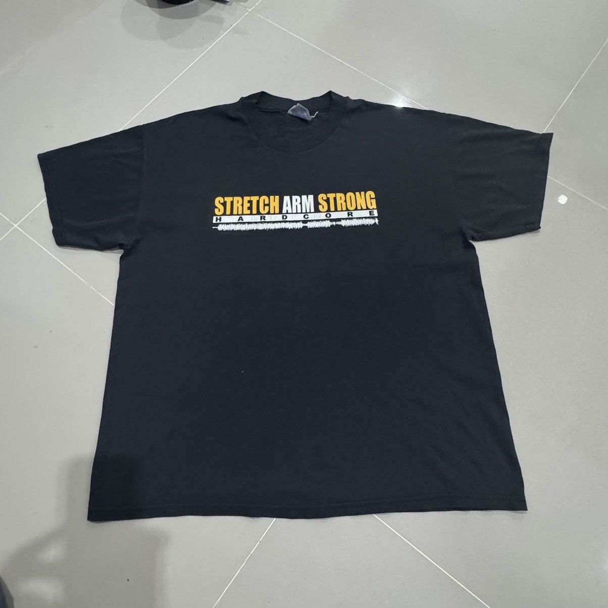 Band Tees × Vintage Vintage 90s Stretch Arm Strong - Hardcore Size US L / EU 52-54 / 3 - 2 Thumbnail