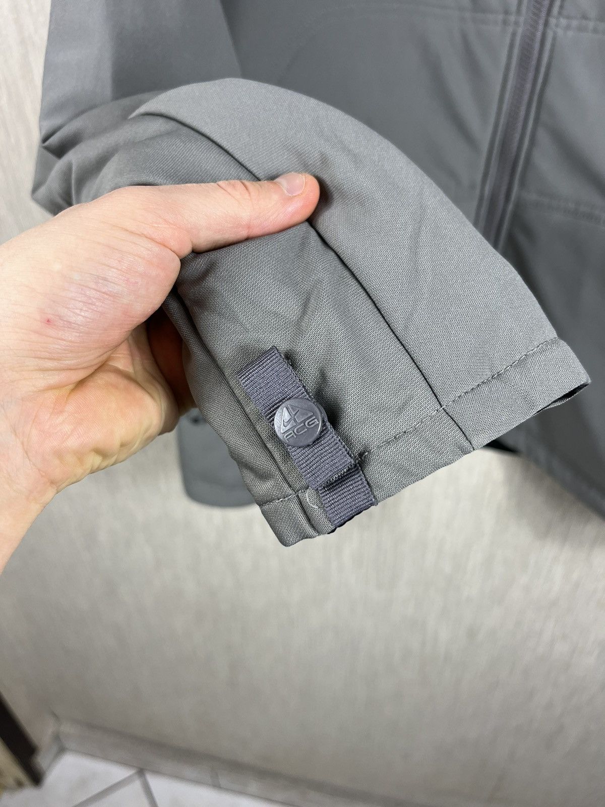 Nike × Nike ACG × Vintage Vintage Nike ACG thermal layer quilted logo jacket fleece Size US M / EU 48-50 / 2 - 15 Thumbnail