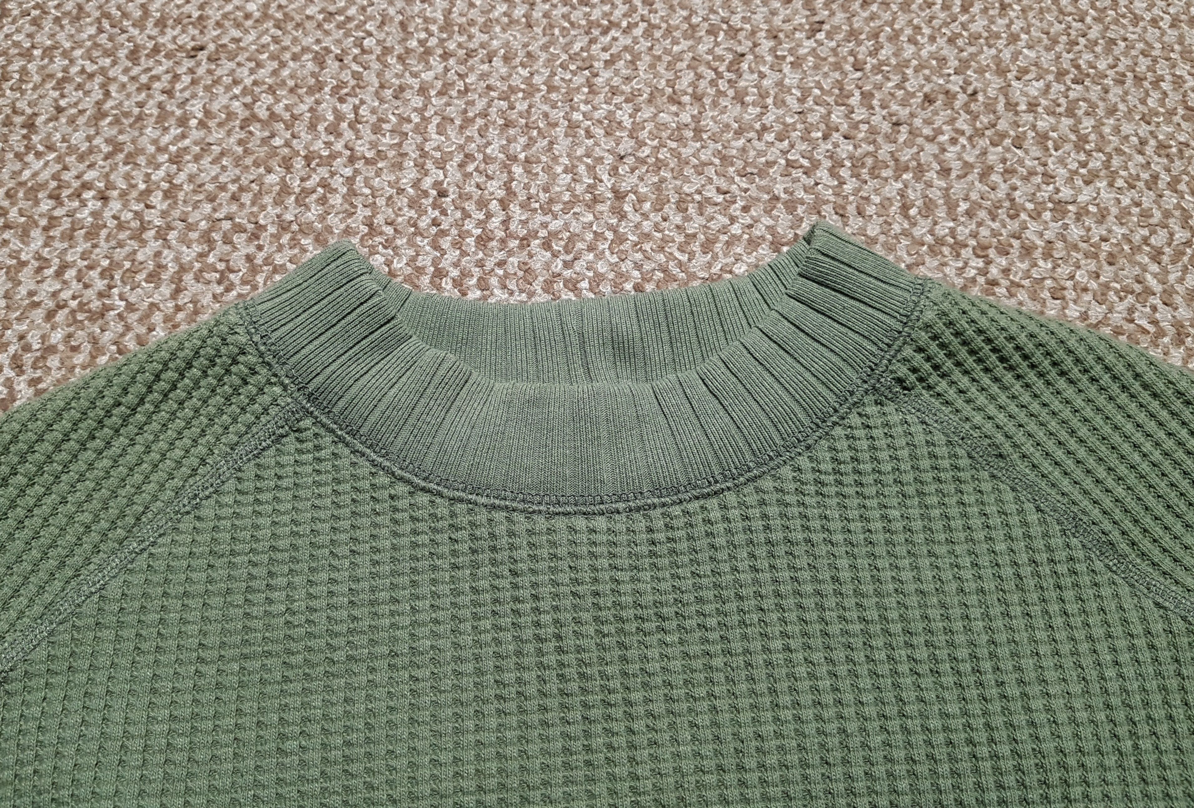 Jackman Jackman Midneck Waffle Sweatshirt Pullover made in Japan M Size US M / EU 48-50 / 2 - 4 Thumbnail