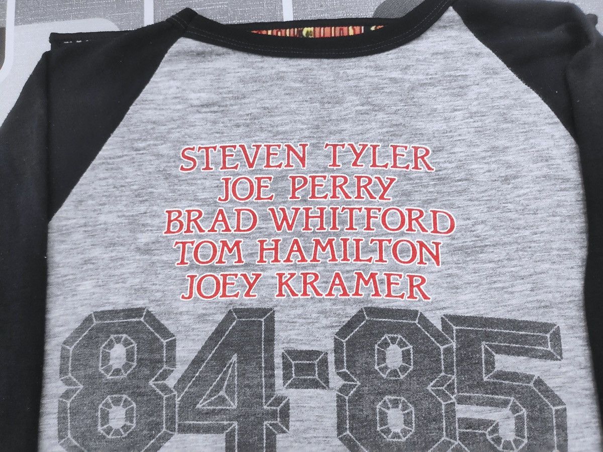 Other Vtg Aerosmith 84/85 Raglan Shirt Size US M / EU 48-50 / 2 - 6 Thumbnail