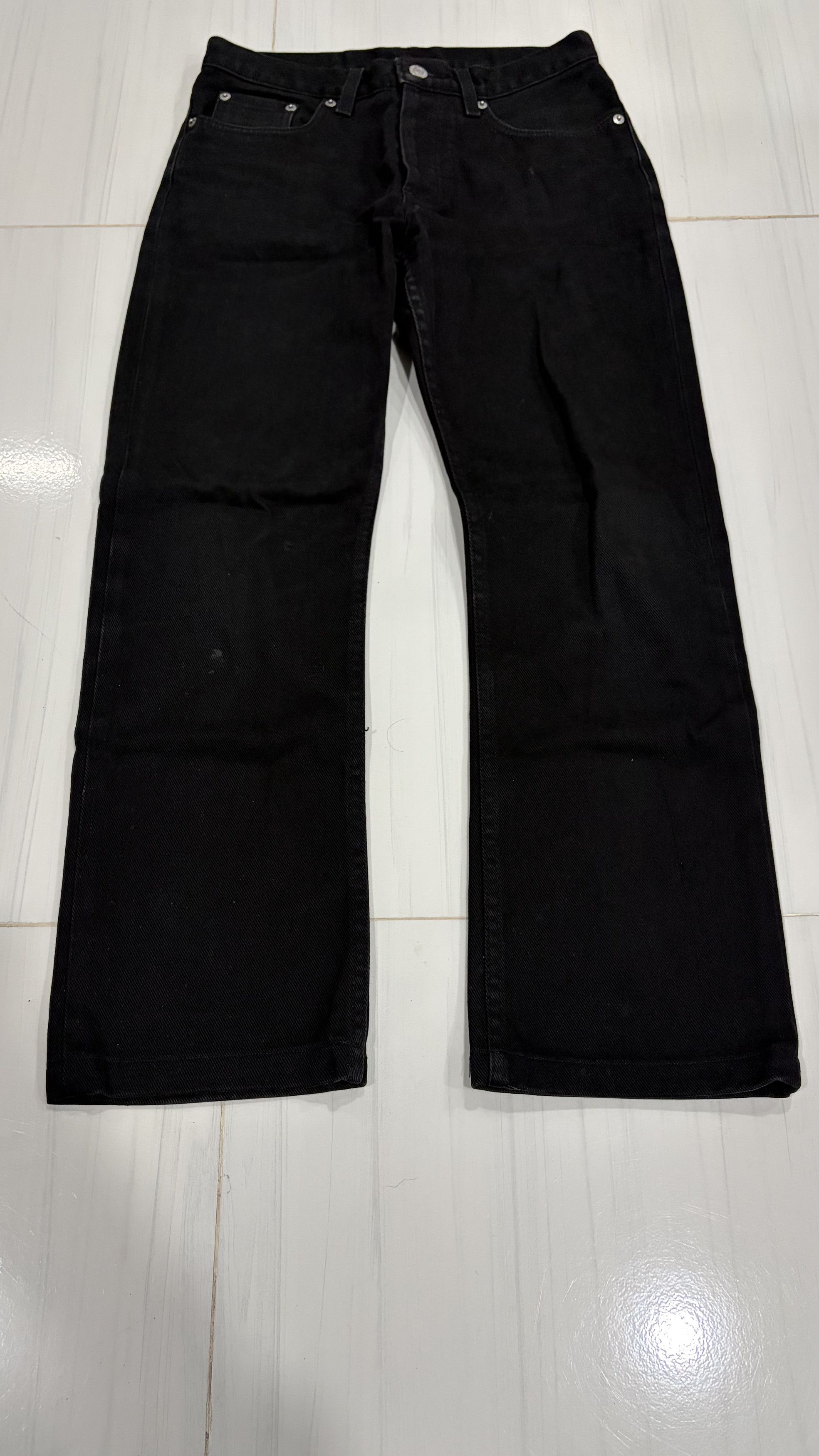 Helmut Lang Helmut lang 1998 black denim Size US 28 / EU 44 - 2 Thumbnail