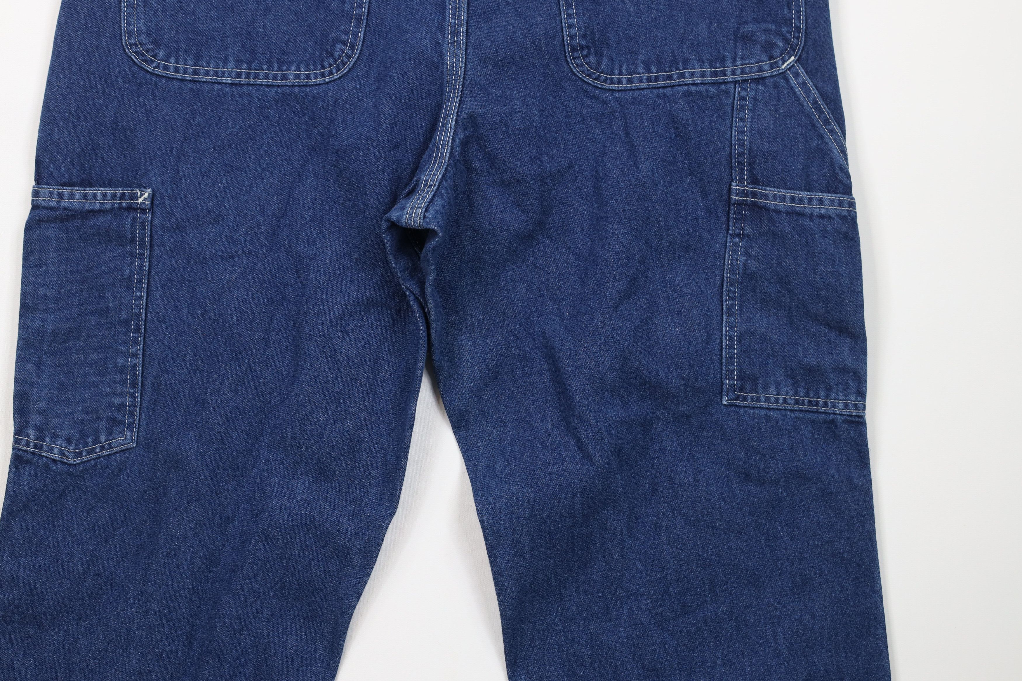 Carhartt Vintage Carhartt Wide Leg Dungaree Denim Jeans Cotton Size US 34 / EU 50 - 11 Thumbnail