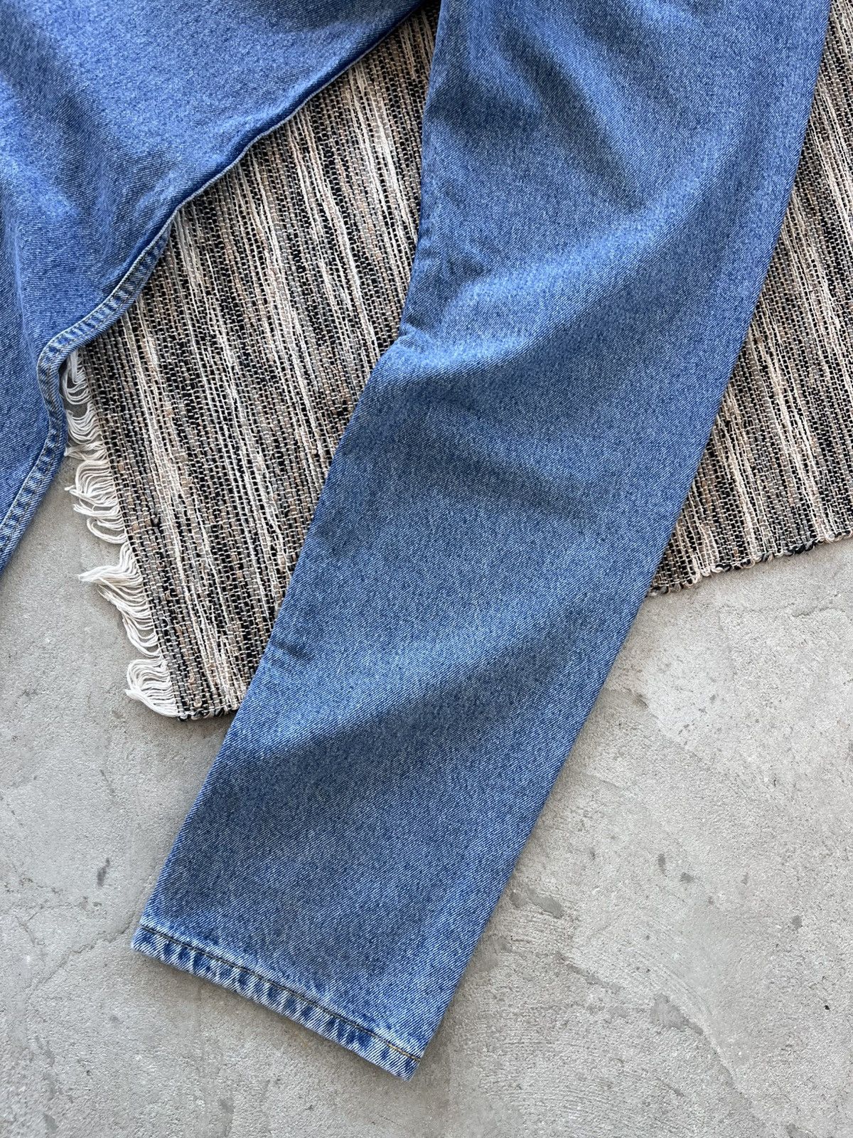 Lee Vintage Lee Blue Denim Jeans Workwear Classic Fit 34/32 Y2K Size US 34 / EU 50 - 13 Thumbnail