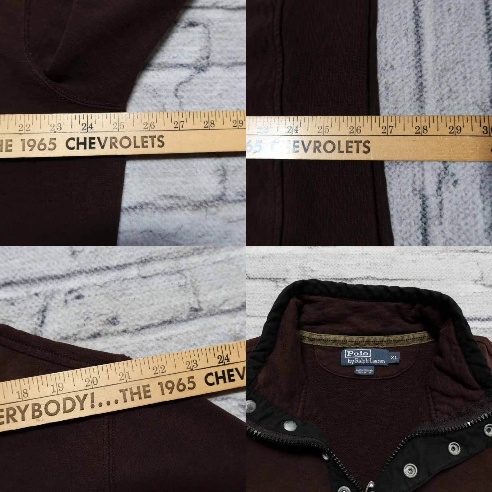 Polo Ralph Lauren Vintage Polo Ralph Lauren Sweatshirt Mens XL Brown Size US XL / EU 56 / 4 - 8 Thumbnail