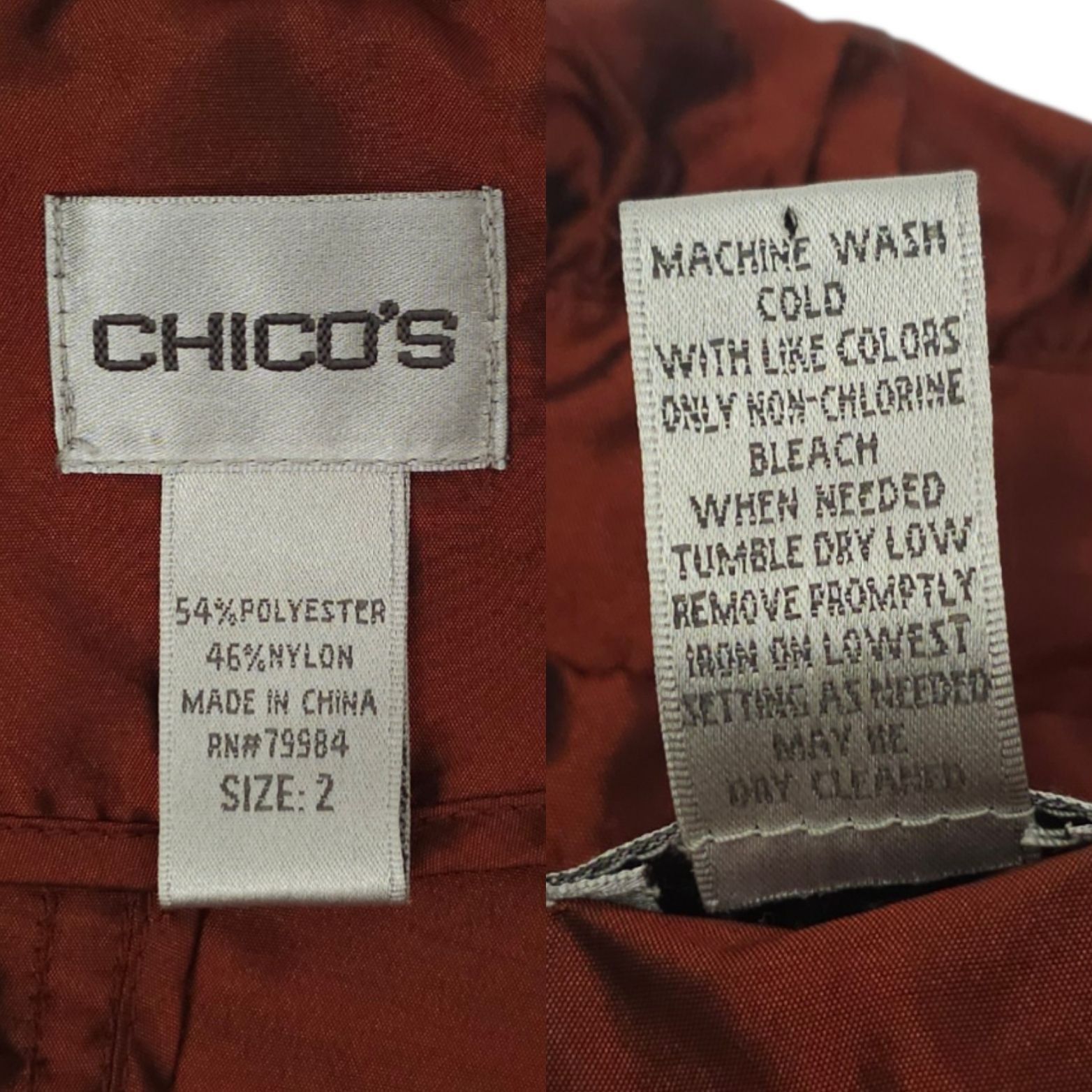 Chicos Chicos Short Trench Coat Jacket L/12 Tie Belt Bronze Copper Size L / US 10 / IT 46 - 7 Thumbnail