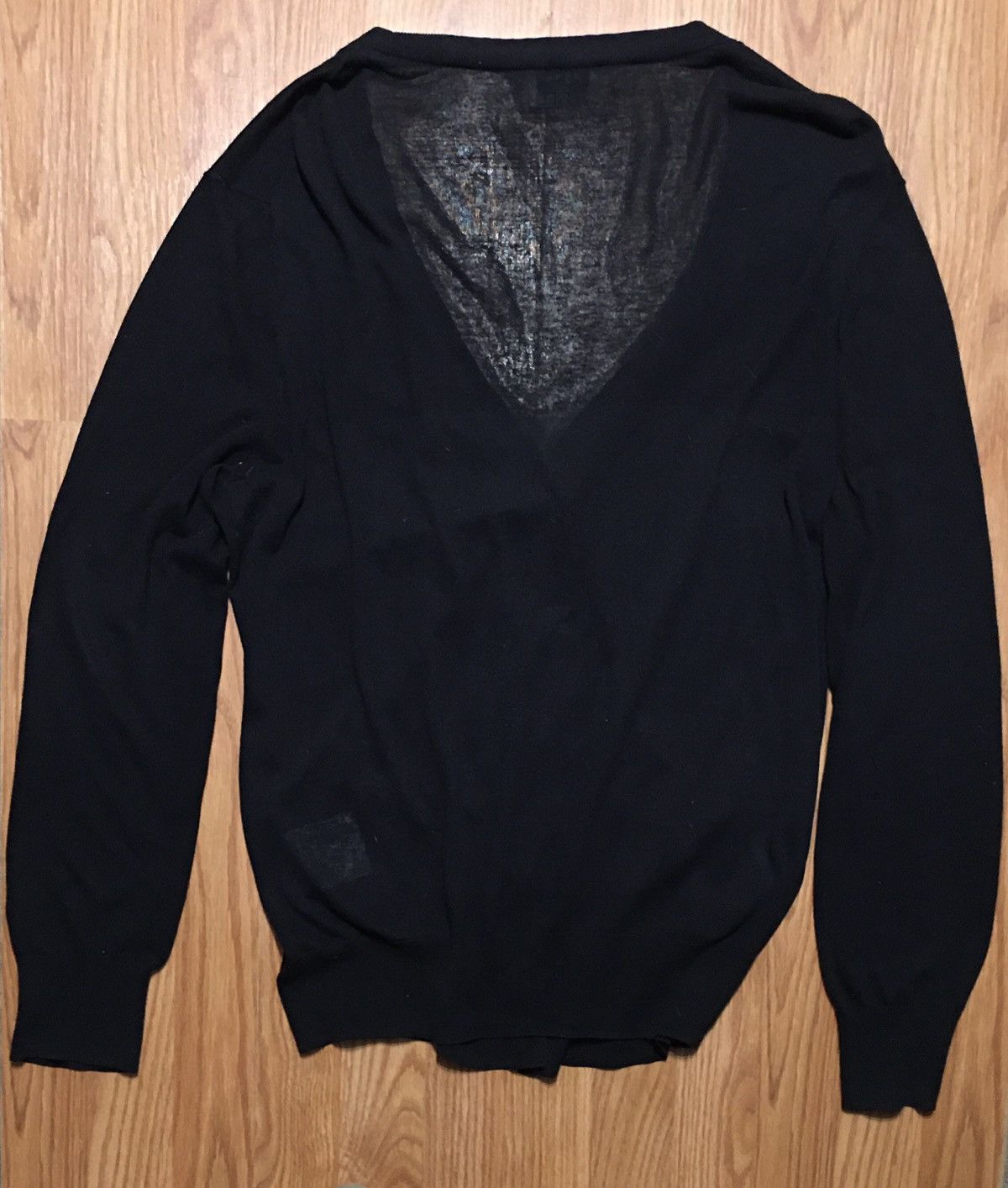 Acne Studios ACNE STUDIOS Cotton Black Oversize Sweater Cardigan Size M Size US M / EU 48-50 / 2 - 4 Thumbnail