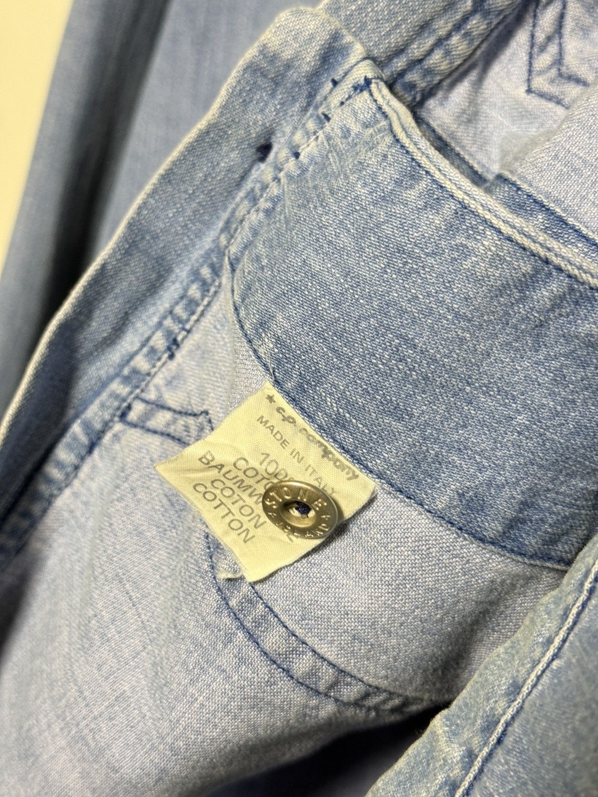 Stone Island Stone Island Marina denim jacket reflective logo 80s Size US L / EU 52-54 / 3 - 14 Thumbnail