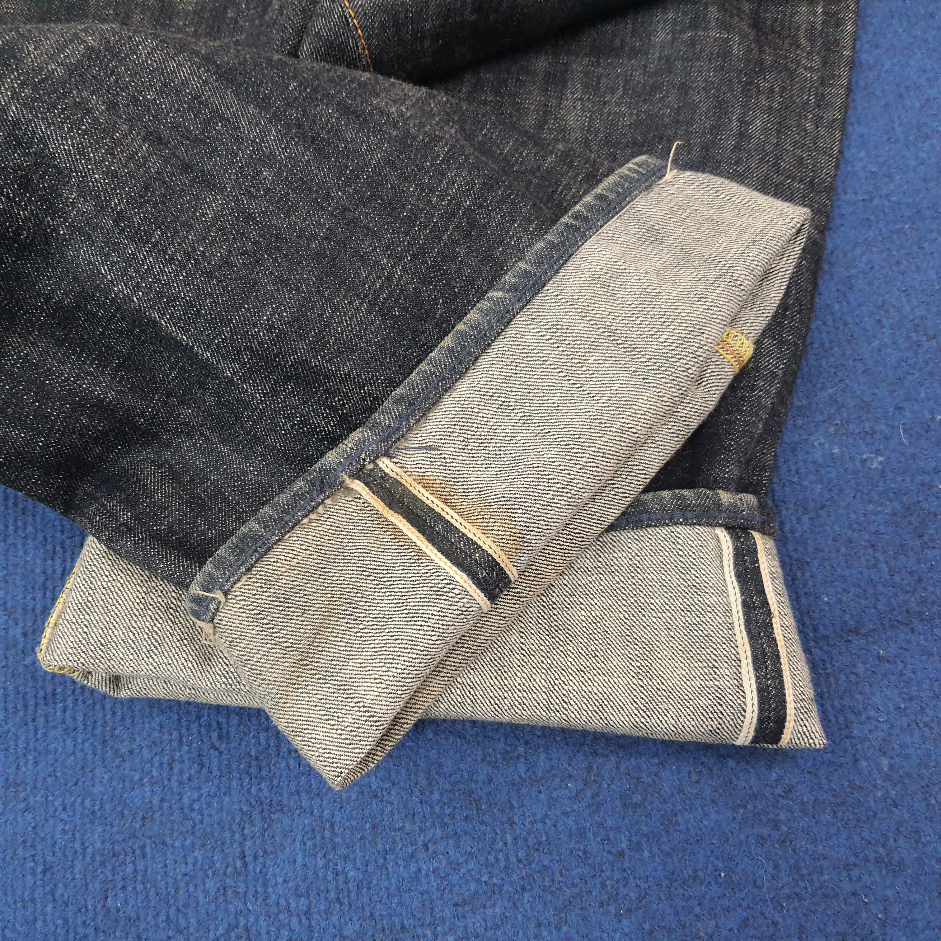 Evisu Vintage Evisu Paris Selvedge Japan Brand Jeans C258N30 Size US 37 - 15 Thumbnail