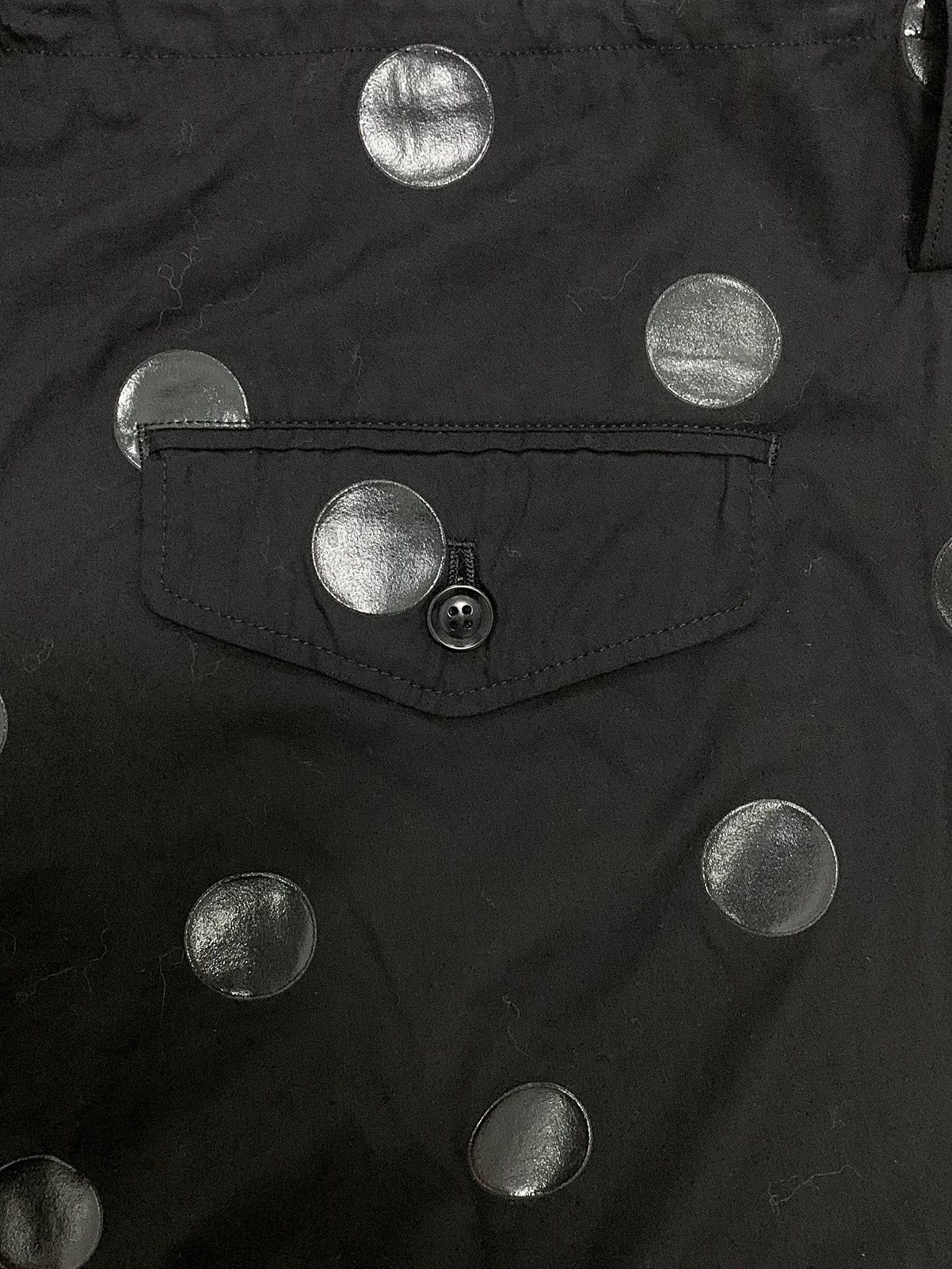 Y's YOHJI YAMAMOTO - Y’s POLKA DOT WIDE SHORTS Size US 40 / EU 56 - 7 Thumbnail