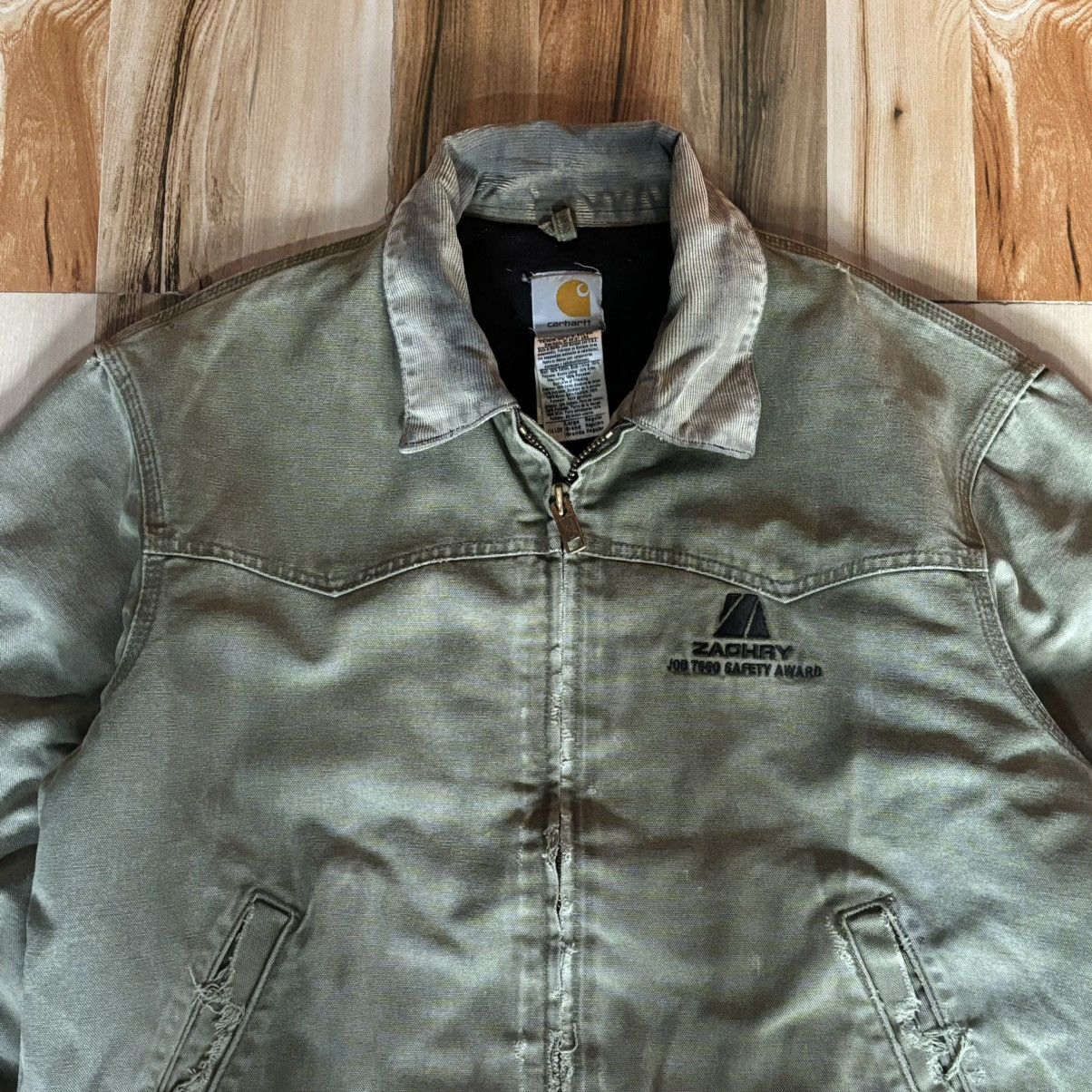 Vintage 00s Carhartt Distressed Santa FE Jacket J14 LOV