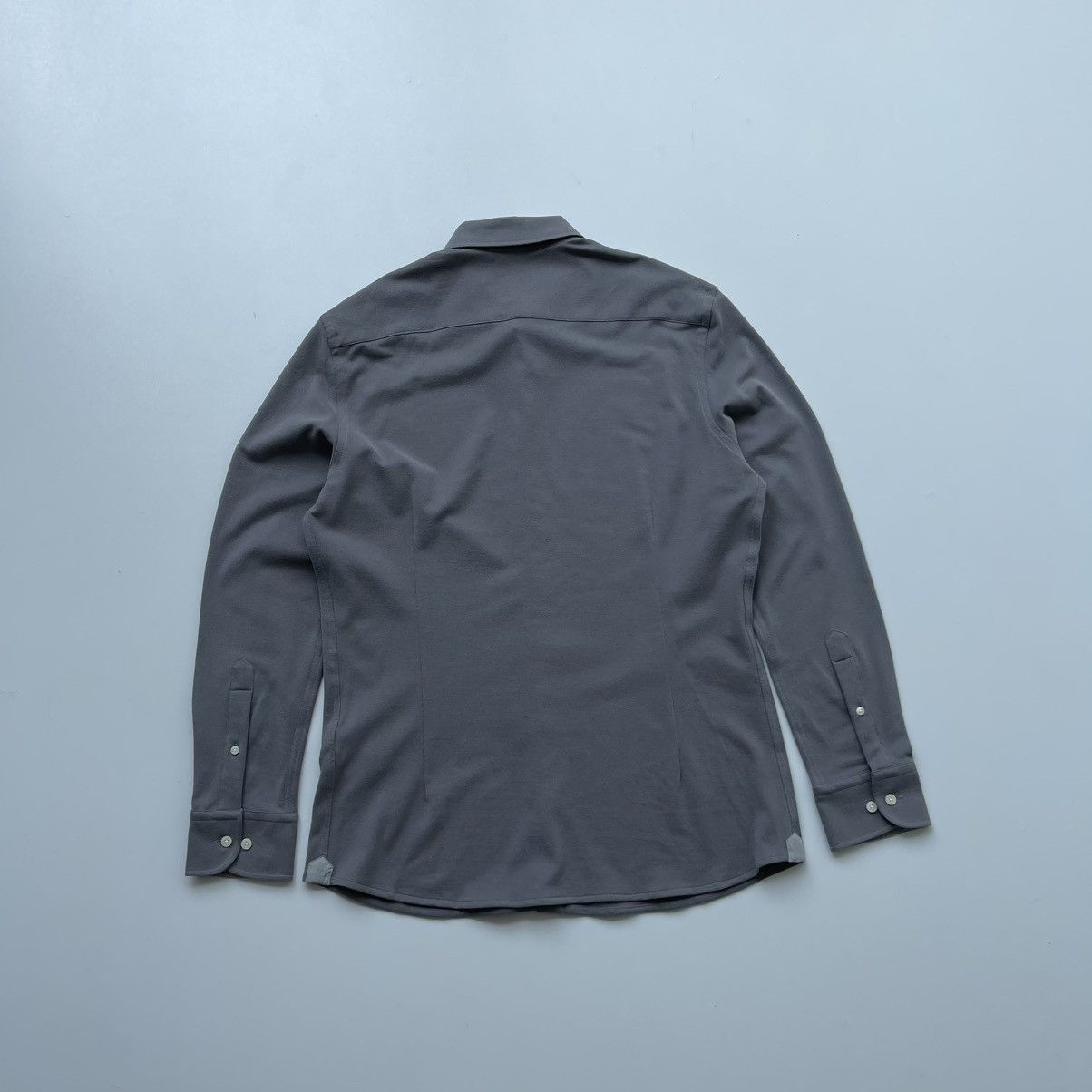 Hackett Hackett London Kent Cotton Slim Fit Button Ups Shirt Grey Size US L / EU 52-54 / 3 - 3 Thumbnail
