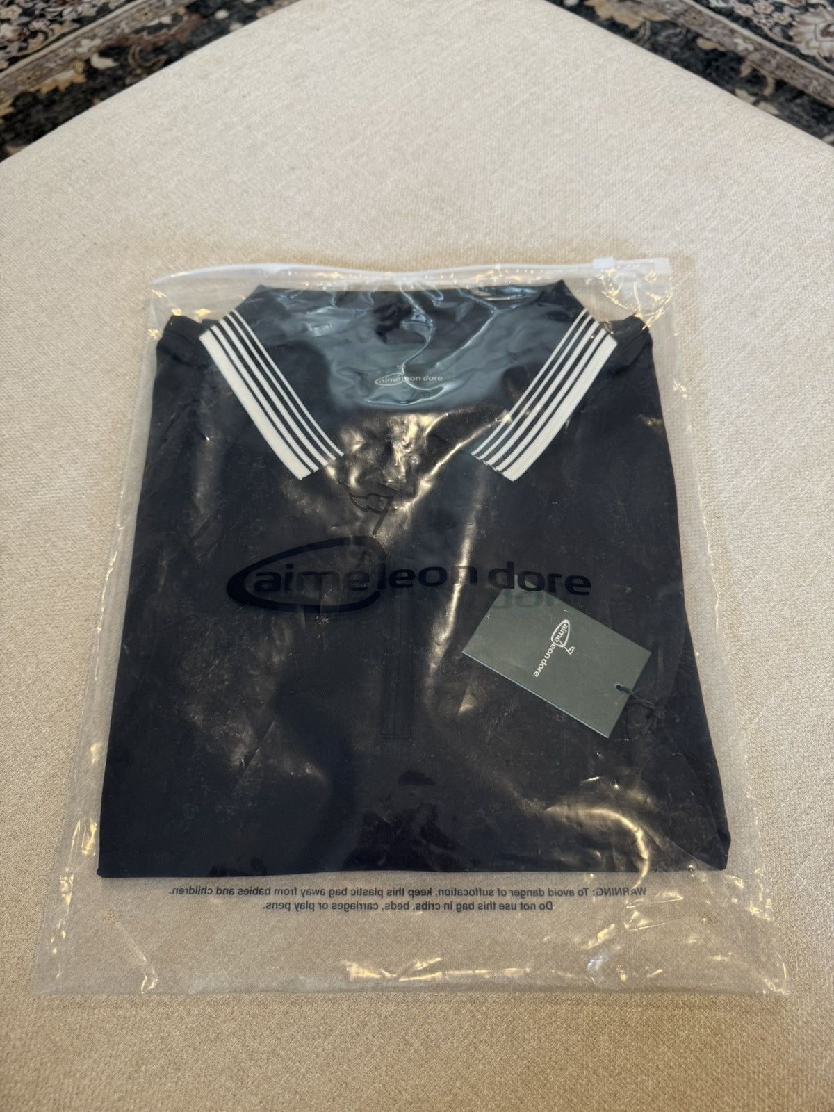 Aime Leon Dore ALD Golf Performance Polo, Black, L, NWT Size US L / EU 52-54 / 3 - 13 Thumbnail