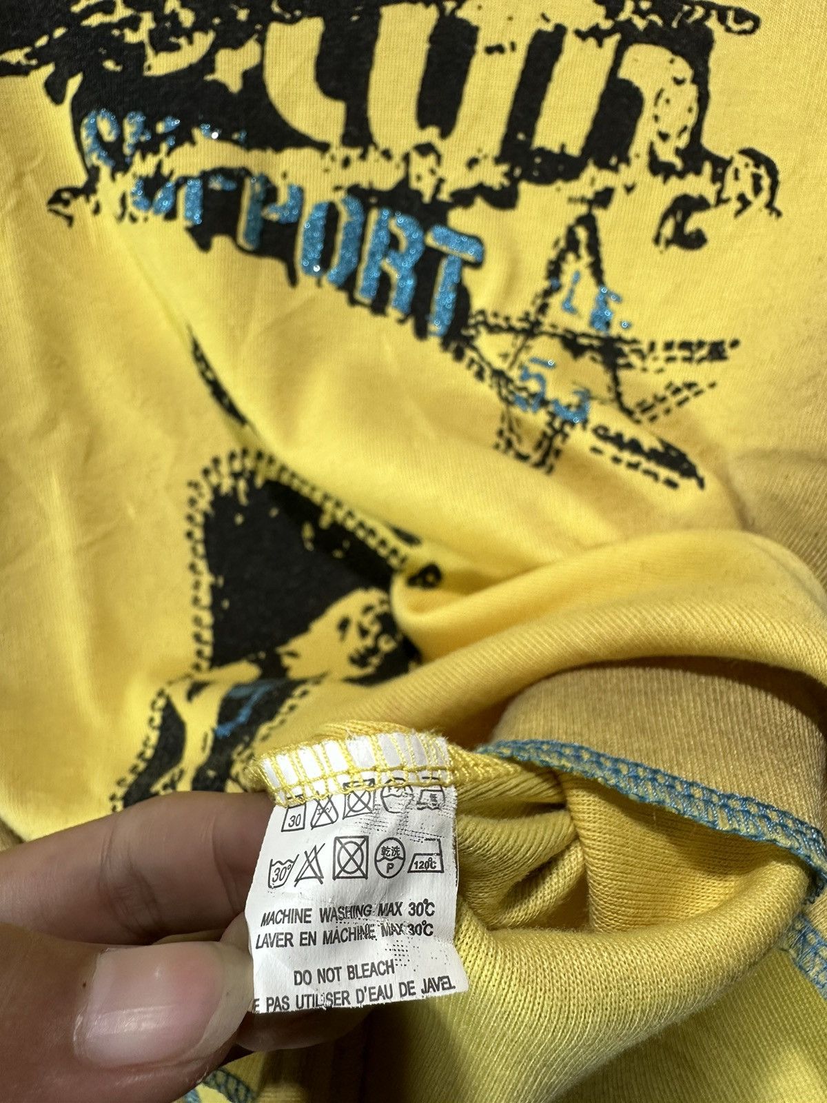 Hysteric Glamour TRASHED Clare LONG SLEEVE POEM IFSIXWASNINE LGB STYLE Size US XS / EU 42 / 0 - 7 Thumbnail