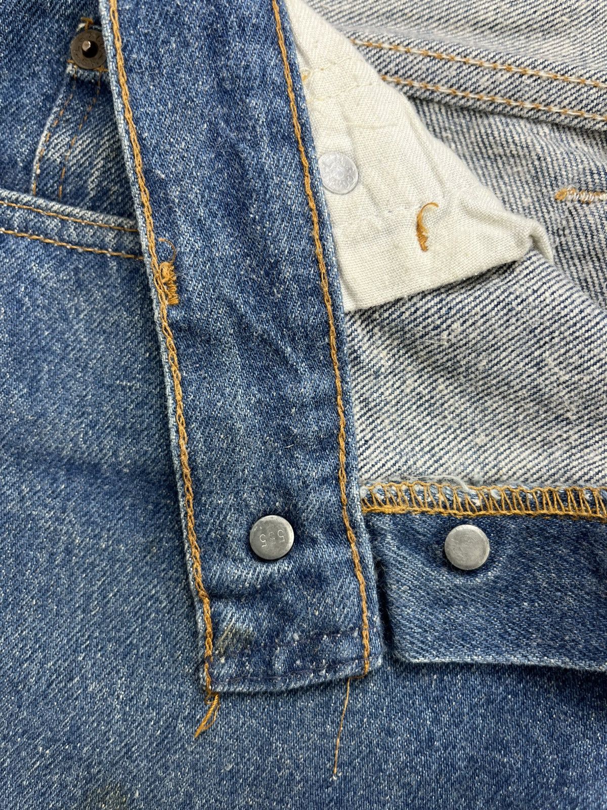 Levi's Vintage Clothing 🇺🇸1980s Vintage Levis 501 30x36 Straight Leg Blue Jeans Size US 30 / EU 46 - 13 Thumbnail