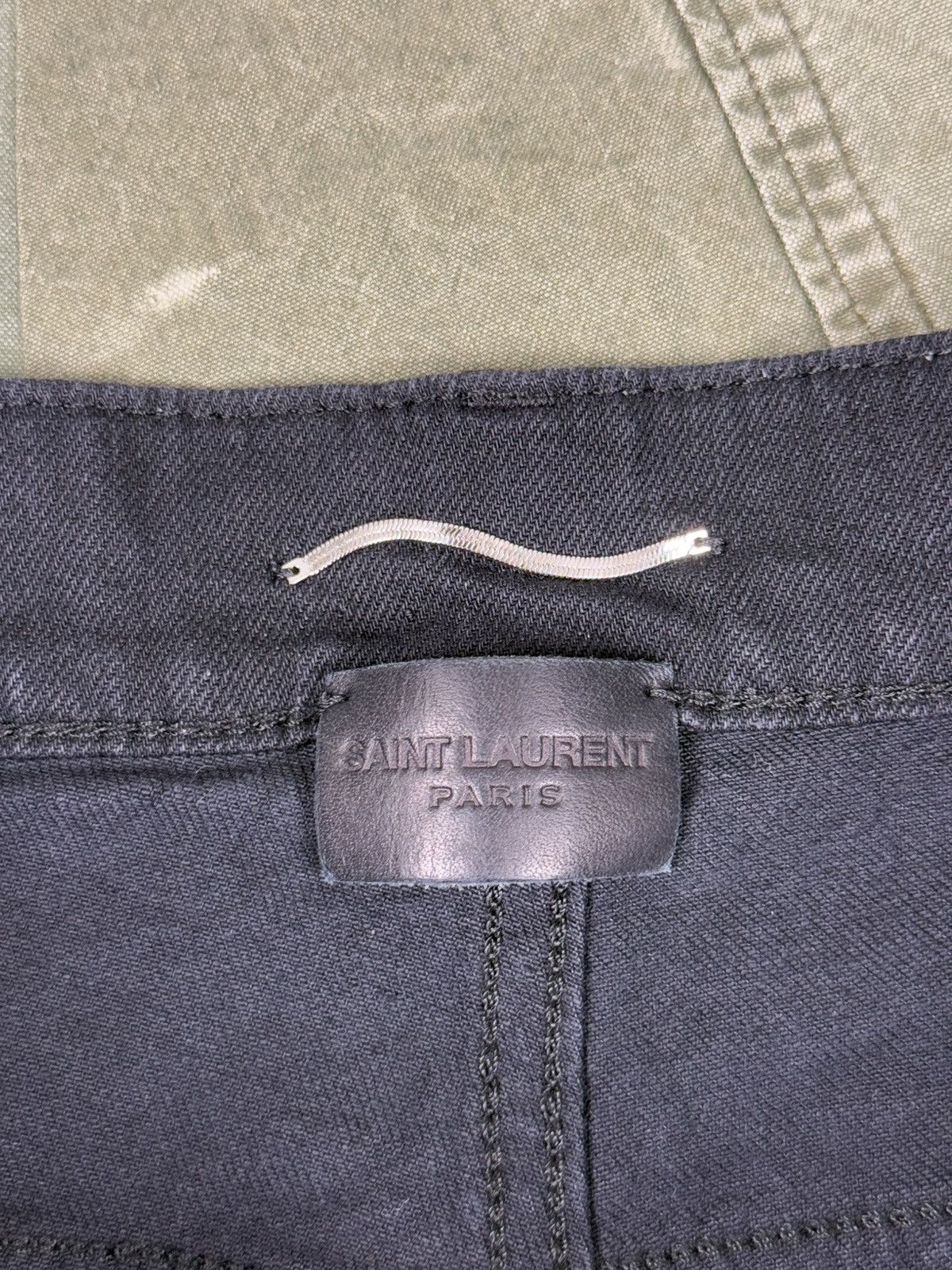 Saint Laurent Paris Straight Leg Denim Jeans Size US 36 / EU 52 - 3 Thumbnail