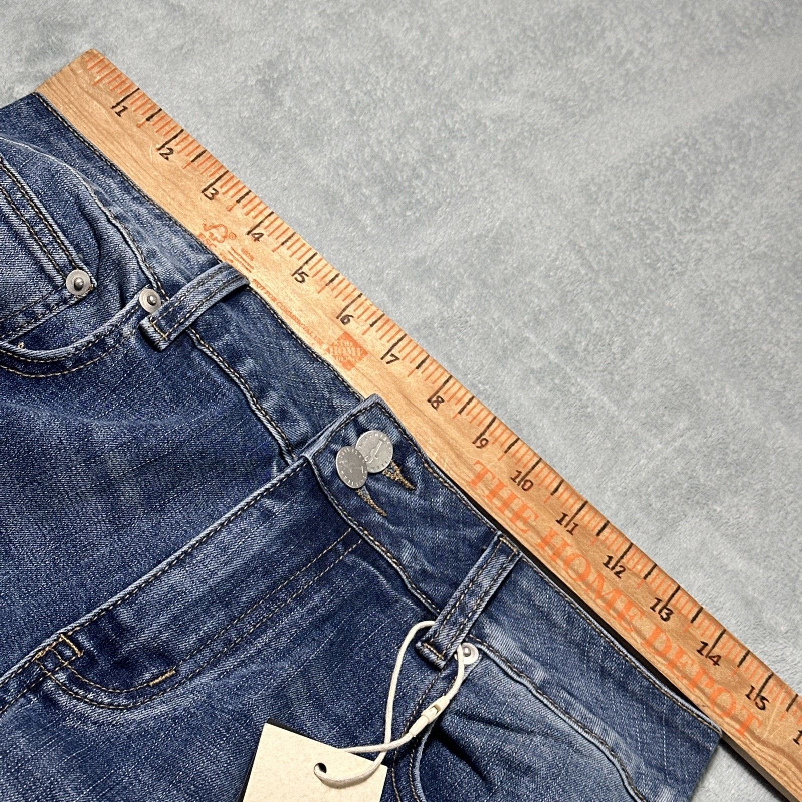 Asos Y2K 2000s Flamingals Beyond Baggy Jeans Wms 30x31 Small Size 30" / US 8 / IT 44 - 13 Thumbnail