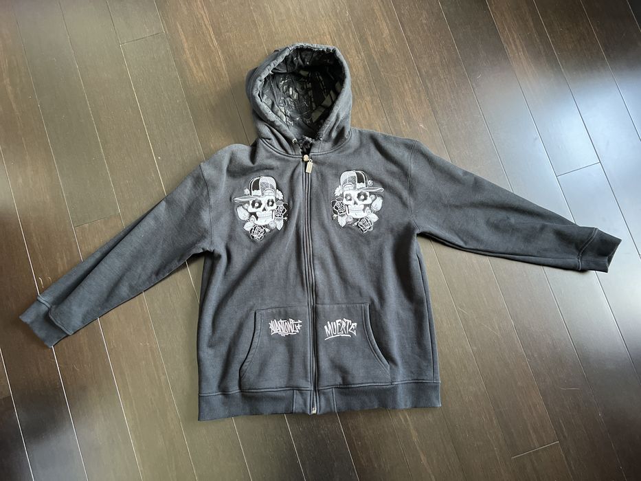 Upper Playground Rare Mike Giant embroidered hoodie | Grailed