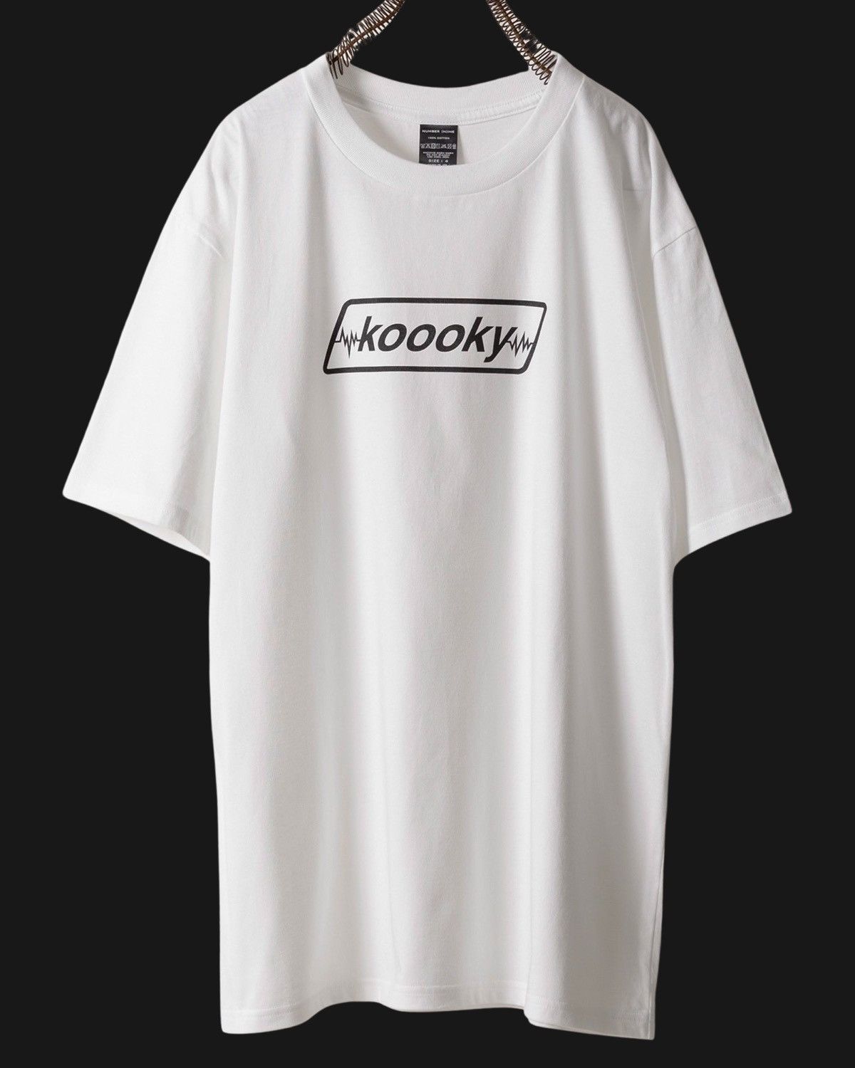 image of Number N Ine Number (N)Ine Koooky Tee Size 4 in White, Men's