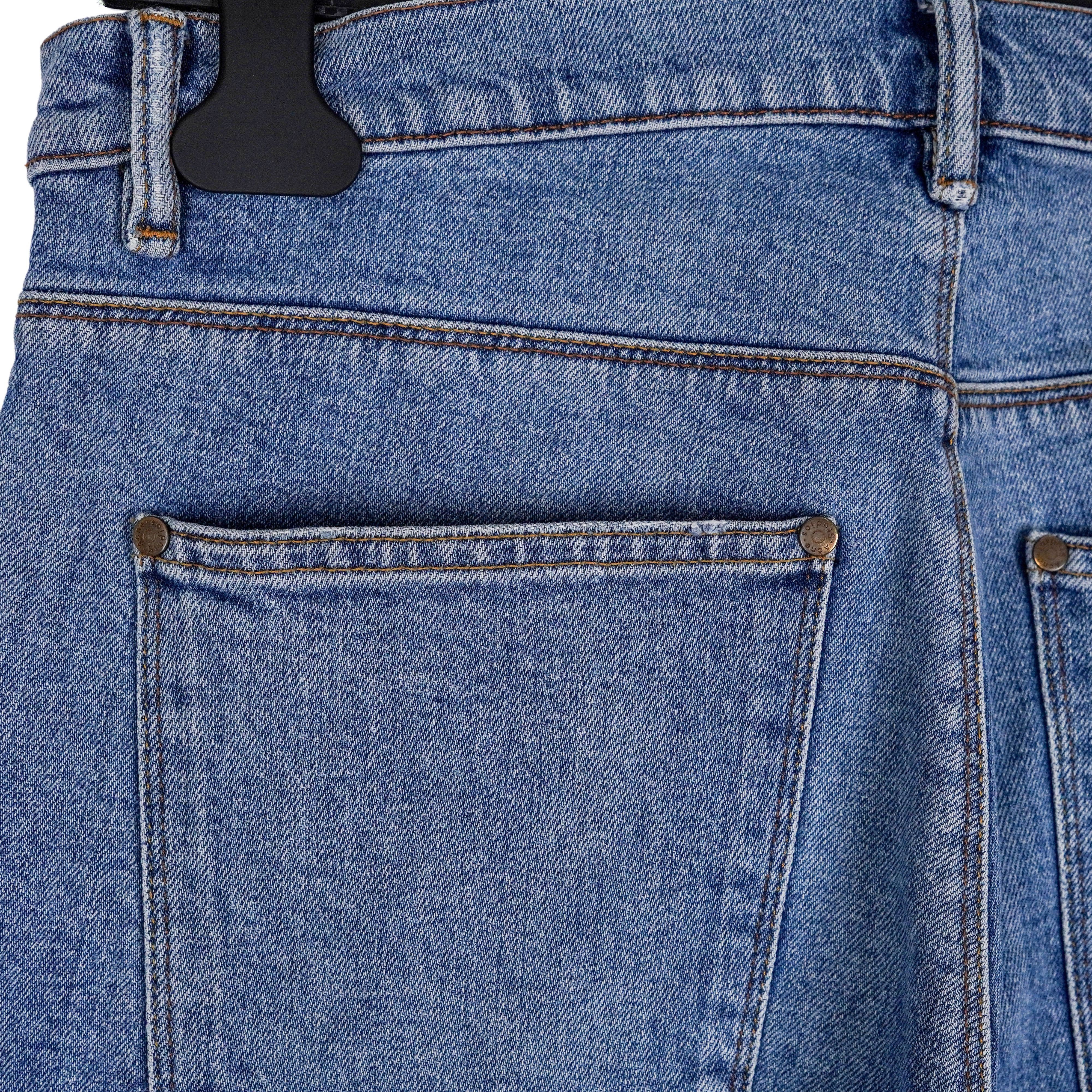 Acne Studios Acne Studios Bla Konst Max Mid Blue Distressed Pants Jeans Size US 32 / EU 48 - 8 Thumbnail