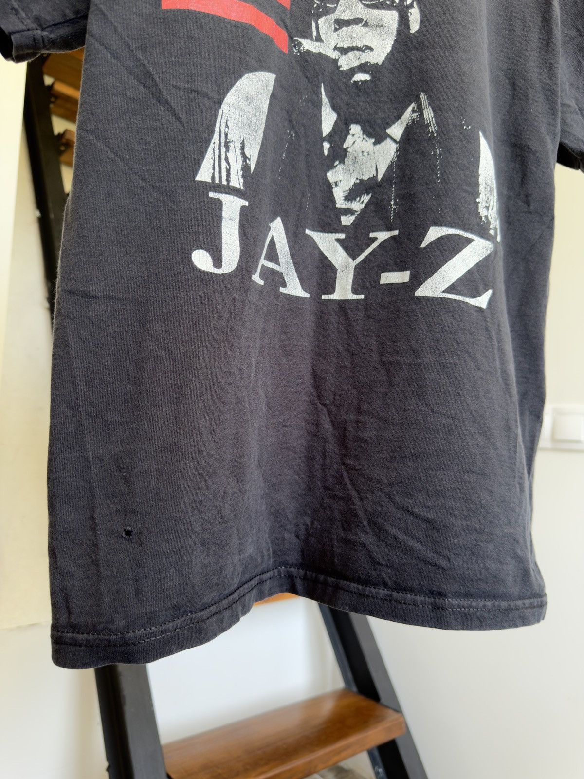 Jay-Z Vintage Jay Z Y2K Big Print Shirt Rap Tee The Blueprint Rare Size US S / EU 44-46 / 1 - 9 Thumbnail