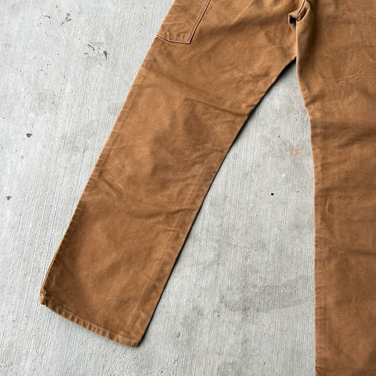 Carhartt × Vintage Carhartt brown double knee work wear carpenter pants Size US 27 - 7 Thumbnail