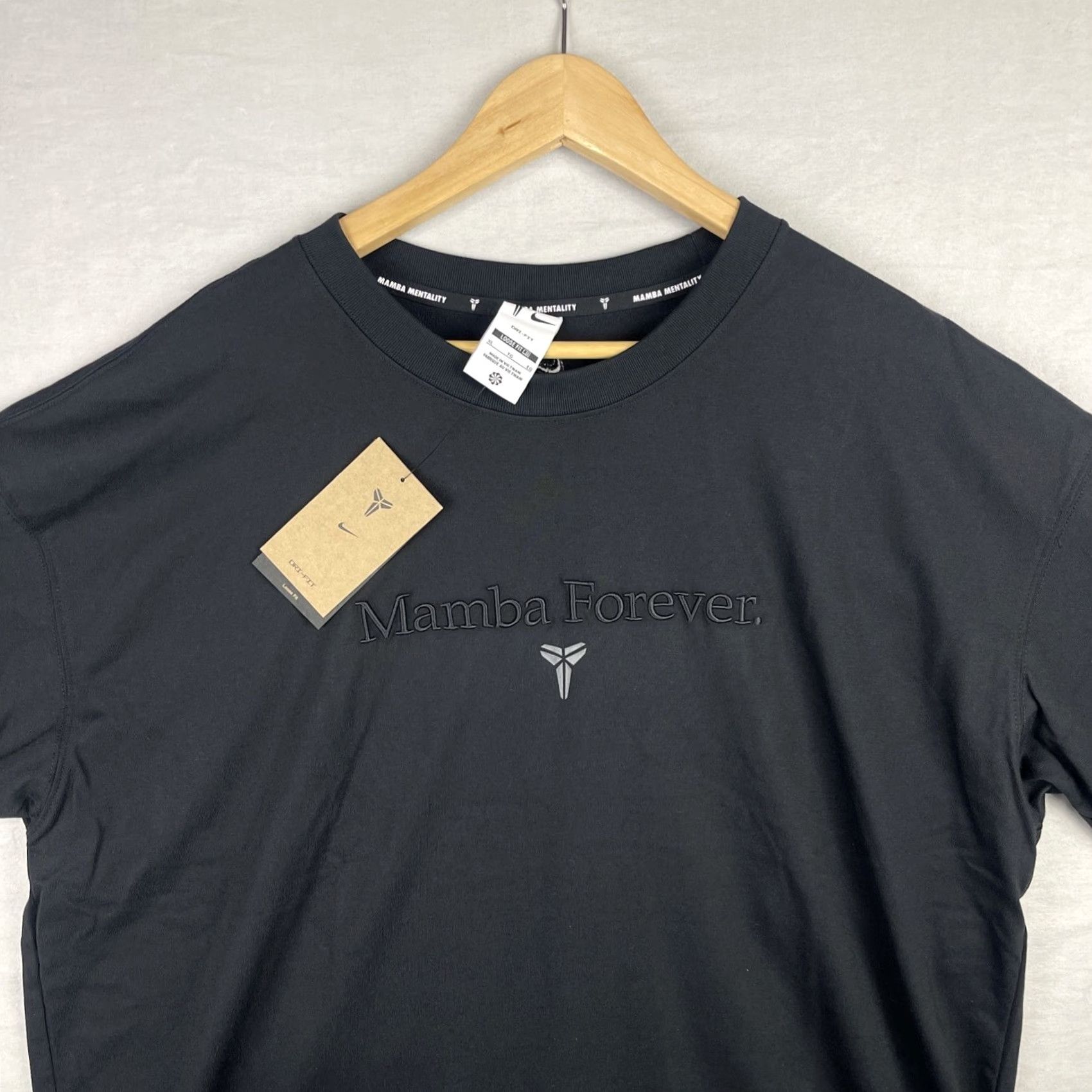 Nike Nike Kobe Bryant Shirt Mens XL Black Mamba Forever Dri Fit M90 IM0318-010 Size US XL / EU 56 / 4 - 3 Thumbnail