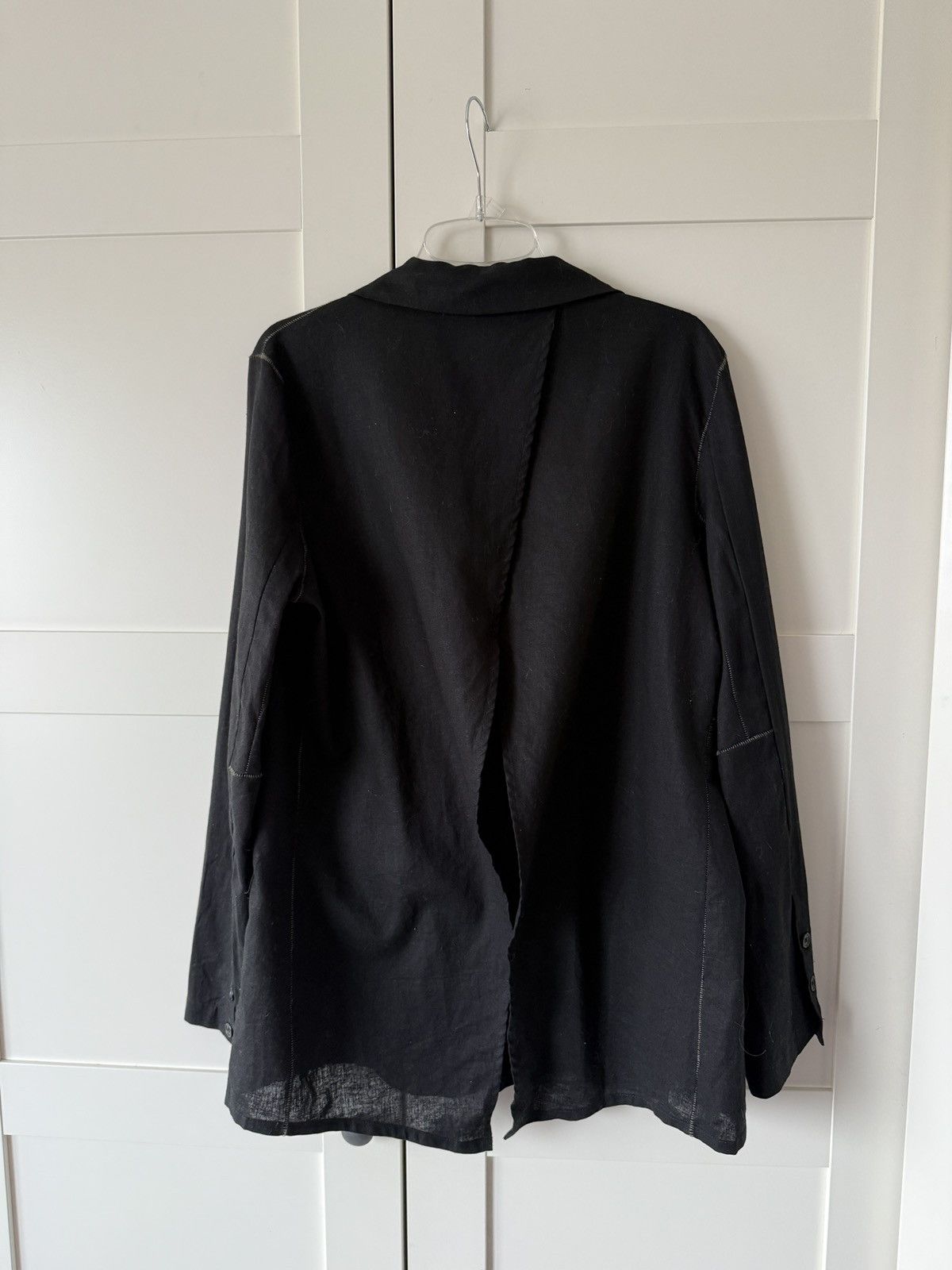 First Aid To The Injured First Aid To The Injured avant garde linen blazer size.M Size 48R - 4 Thumbnail