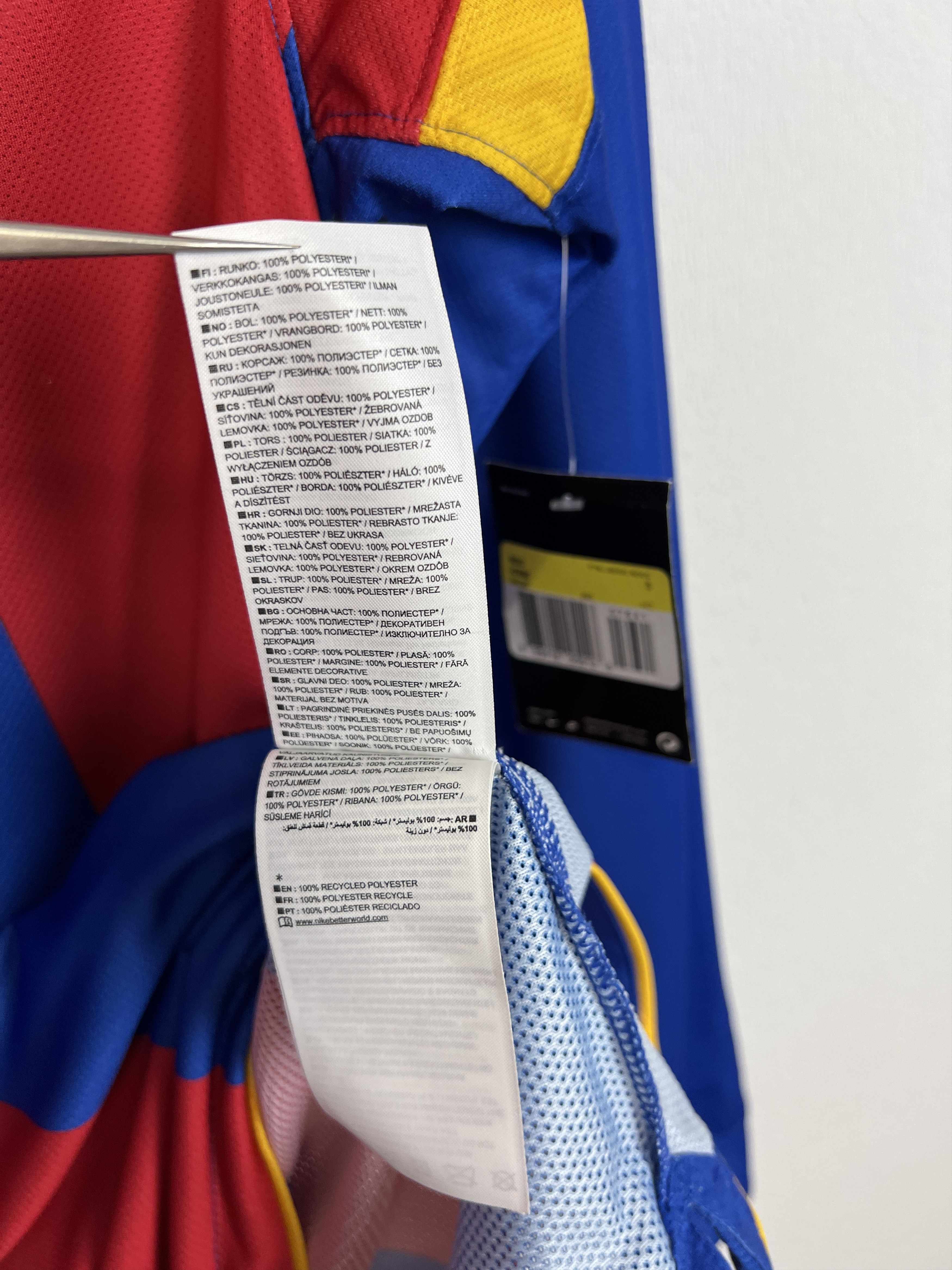 Nike Basel football shirt 2011 Soccer Player Issue Nike Tee Hype Size US S / EU 44-46 / 1 - 12 Thumbnail