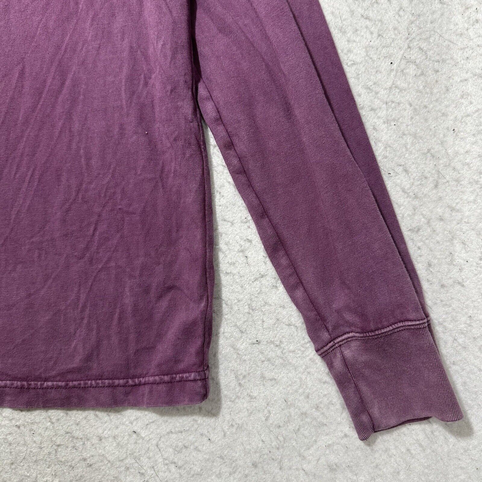 American Eagle Outfitters American Eagle Medium Purple Distressed Graphic T Shirt Logo Size US M / EU 48-50 / 2 - 6 Thumbnail