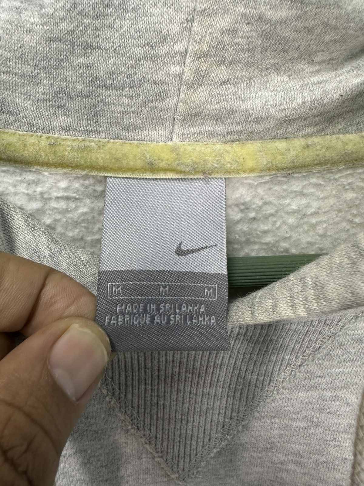 Nike Nike Juventus Center Logo Distressed Hoodie Z316 Size US M / EU 48-50 / 2 - 10 Thumbnail