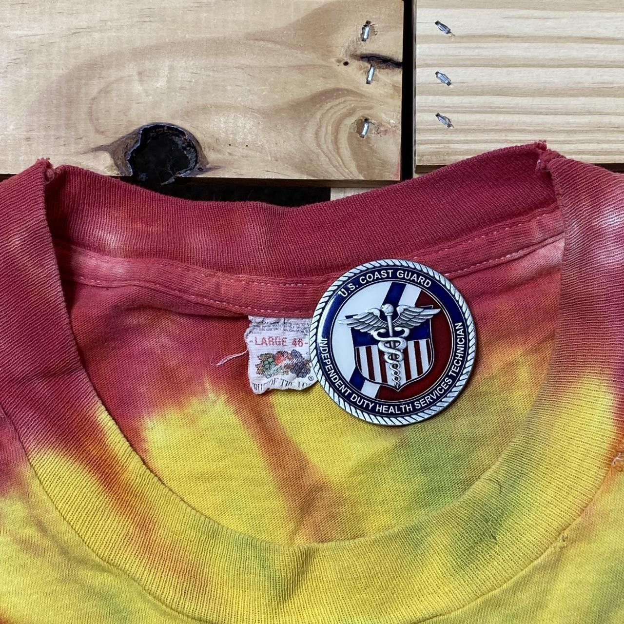 Fruit Of The Loom True Vintage FOTL Tie-Dye Thrashed Boho Hippie Tee Size XL Size US XL / EU 56 / 4 - 5 Thumbnail