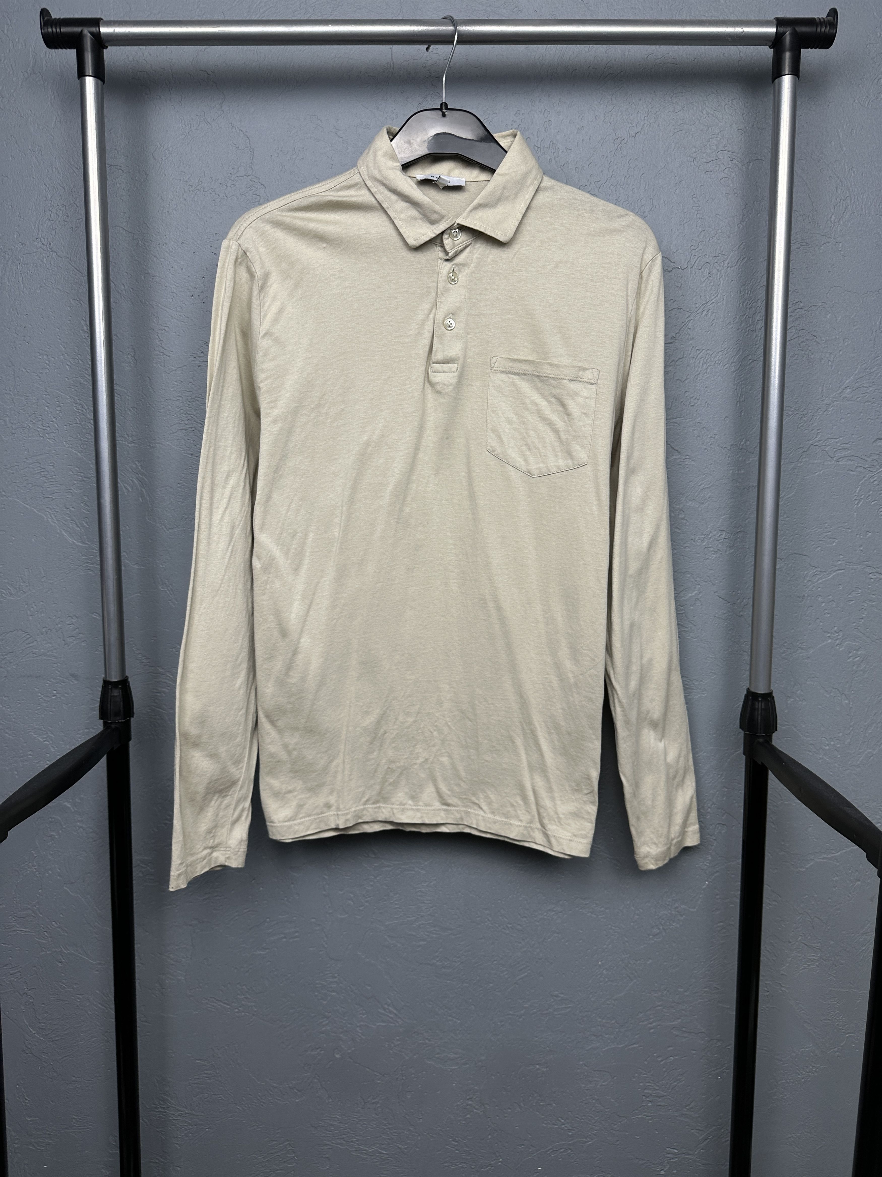 Reiss Reiss Mens Long Sleeve Polo Shirt Size US M / EU 48-50 / 2 - 1 Thumbnail