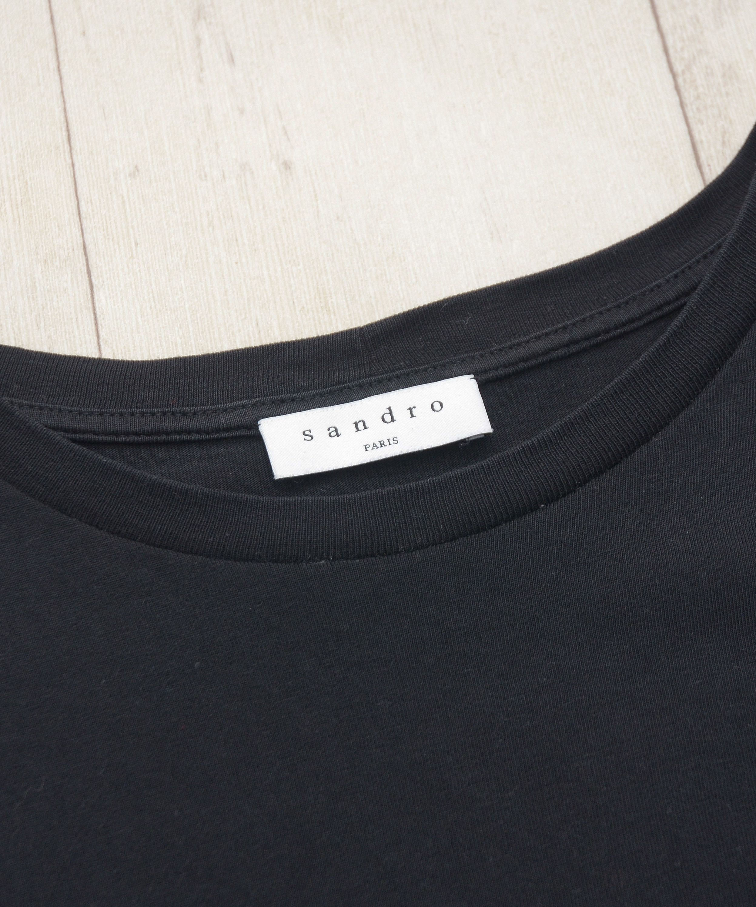 Sandro SANDRO T-Shirt With Patch On The Chest Palm Hawaii Size US M / EU 48-50 / 2 - 6 Thumbnail