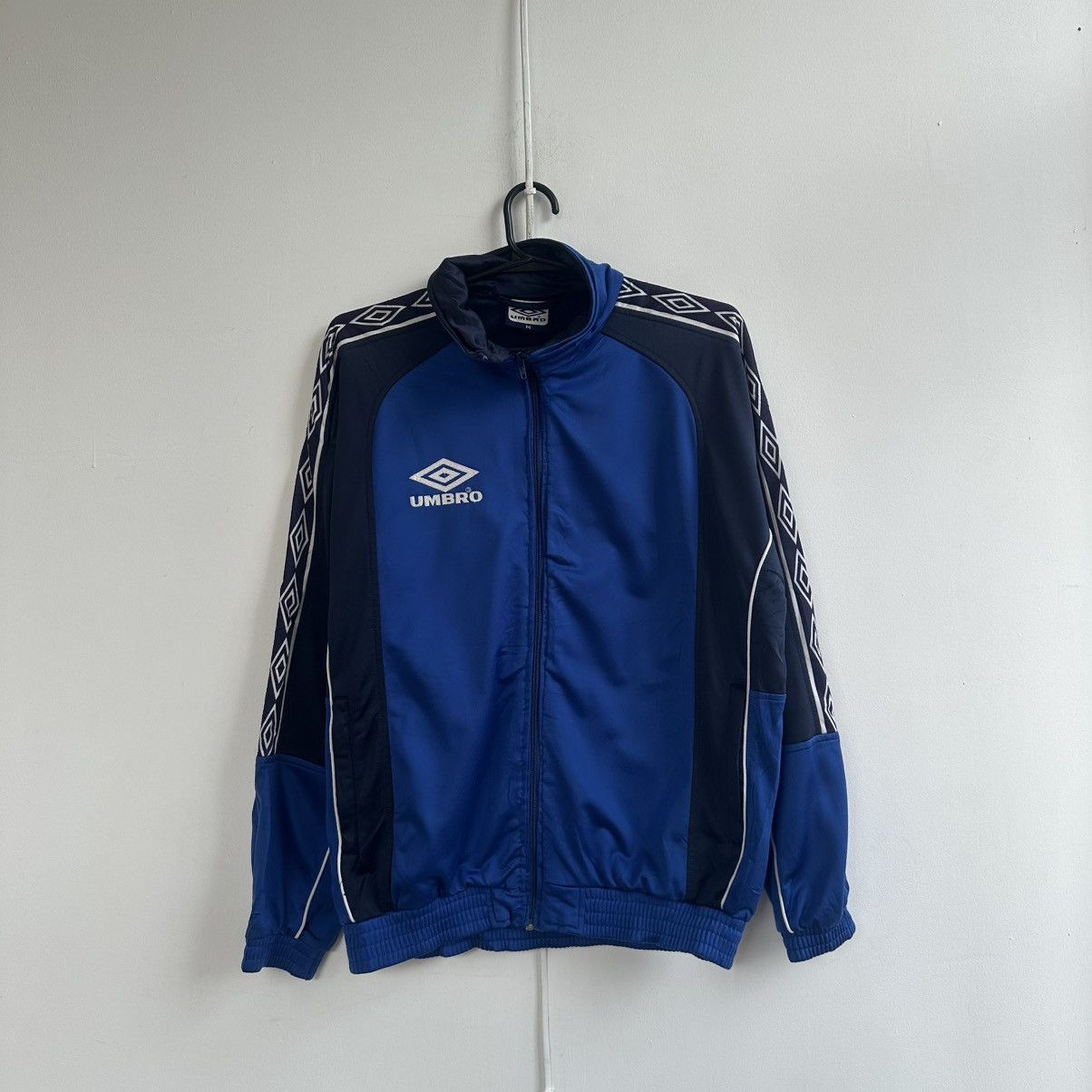 Umbro vintage UMBRO Track Jacket retro hipster 90s 80s sport Size US M / EU 48-50 / 2 - 2 Thumbnail