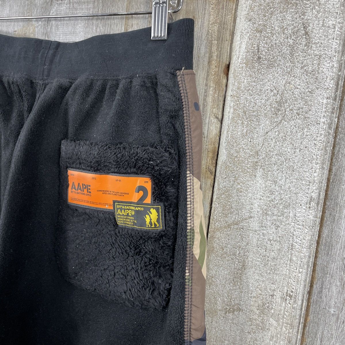 Aape Bathing AAPE Military Fleece Pants Size US 32 / EU 48 - 14 Thumbnail