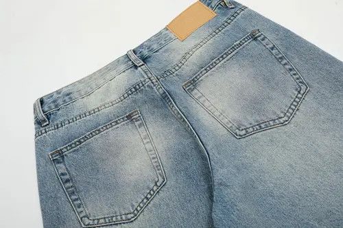 VIBE American retro washed cleanfit light-colored jeans Size US 32 / EU 48 - 6 Thumbnail