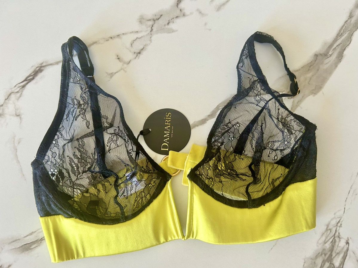 BNWT luxurious Damaris Mimi Silk Chantilly French Lace