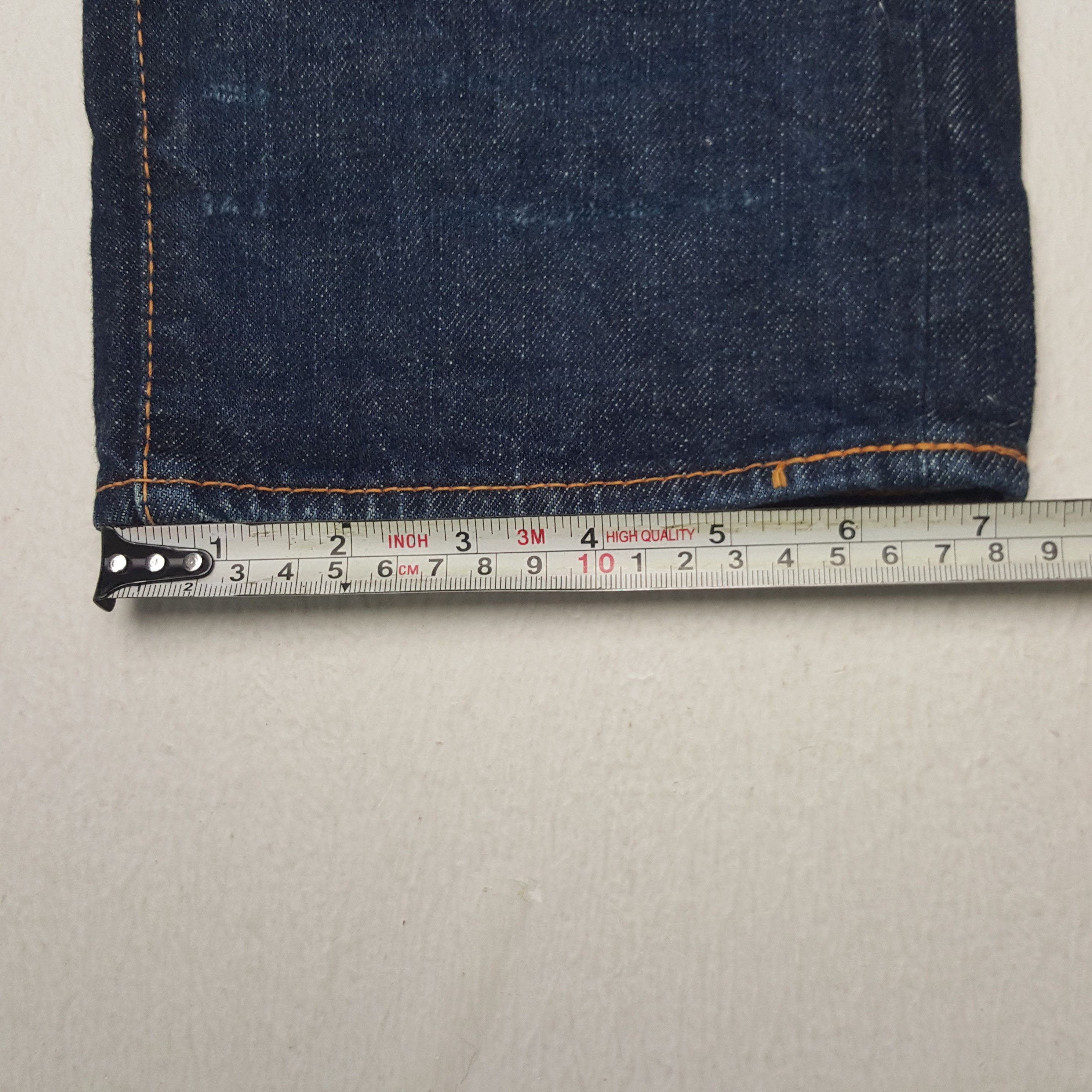 Evisu × Vintage Vintage Evisu Selvedge Japanese Daicock Custom Denim Jeans Size 24" / US 00 / IT 34 - 13 Thumbnail