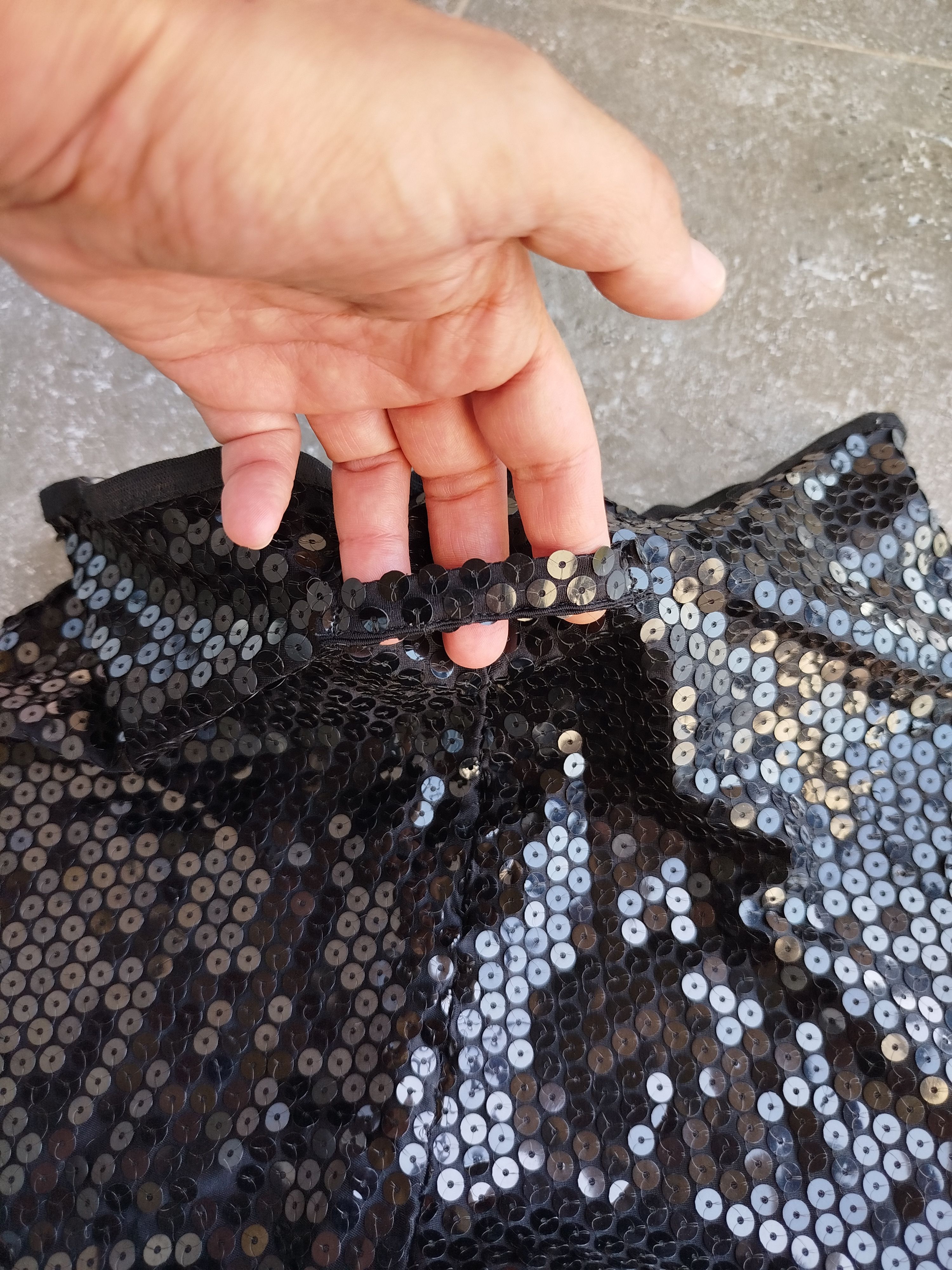Jean Paul Gaultier Vintage Pants Leggings Sequin Stirrup 90s Size 42 Size 28" / US 6 / IT 42 - 10 Thumbnail