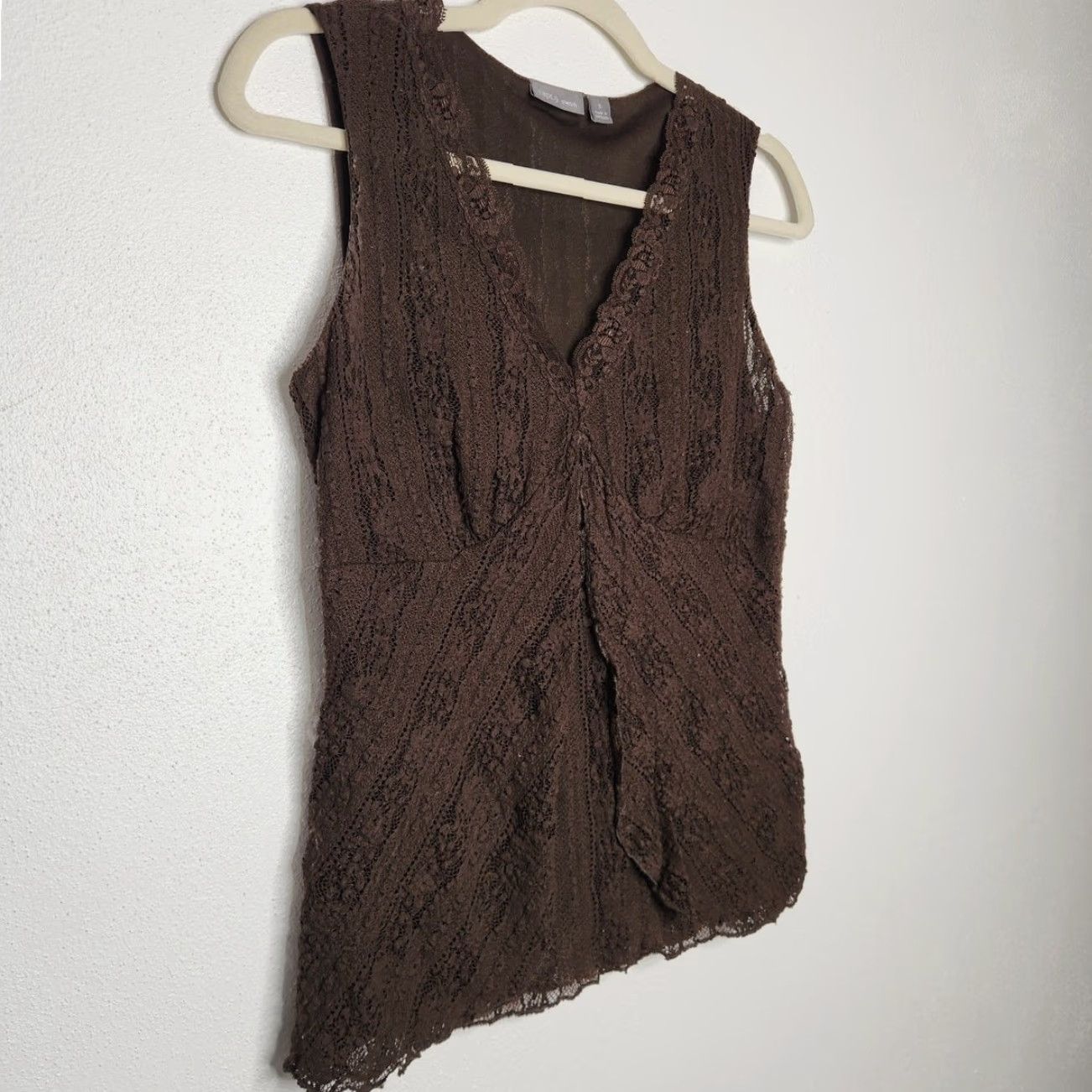 Apt. 9 Vintage y2k Apt. 9 Brown Lace Tank Top Small Fairy Whimsy Nature User: Vintage y2k Apt. 9 Brown Lace Tank Top Small Fairy Whimsy Nature Size S / US 4 / IT 40 - 3 Thumbnail