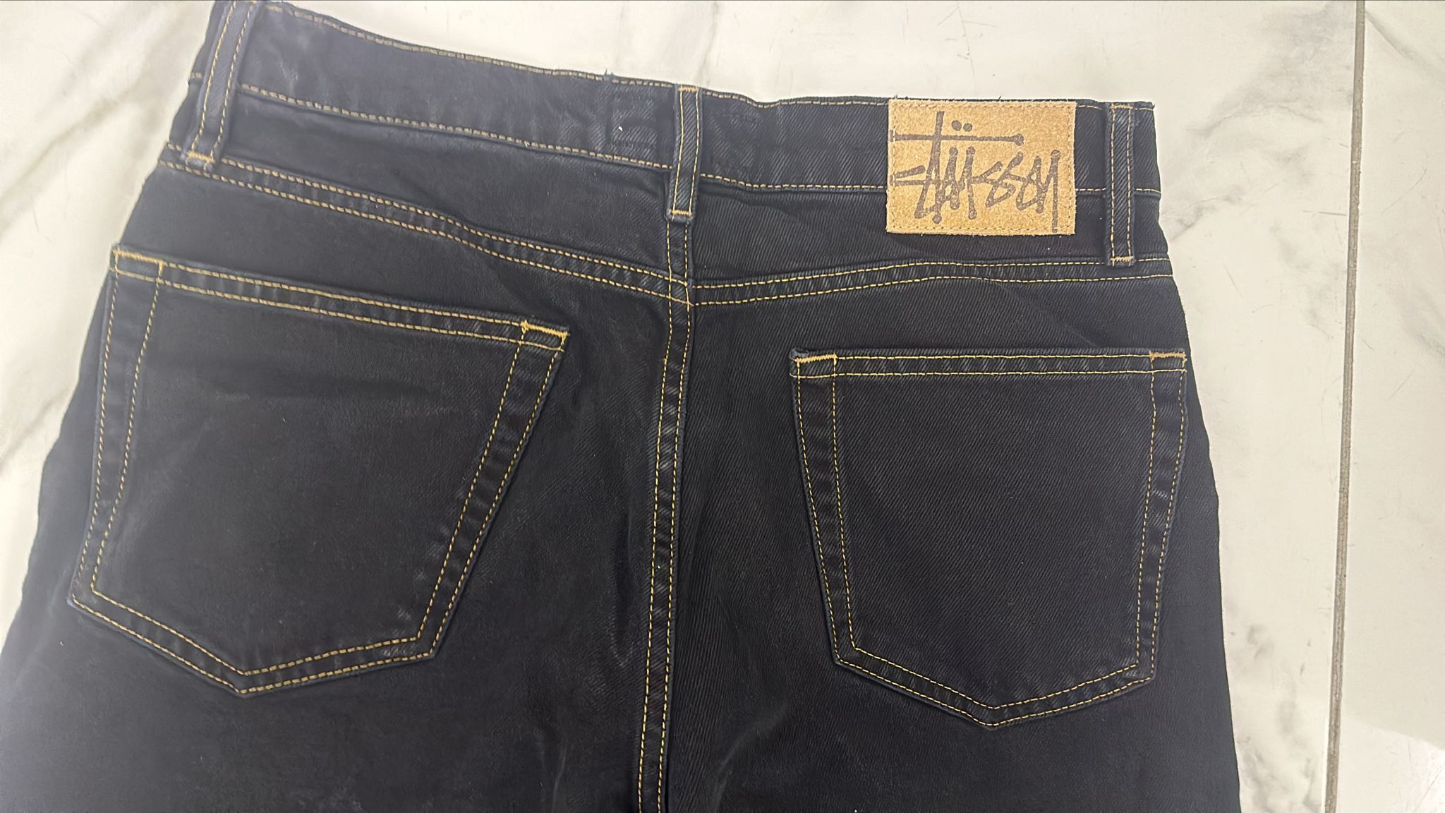 Stussy × Vintage Stüssy Classic Jean Size 30 Black Size US 30 / EU 46 - 6 Thumbnail