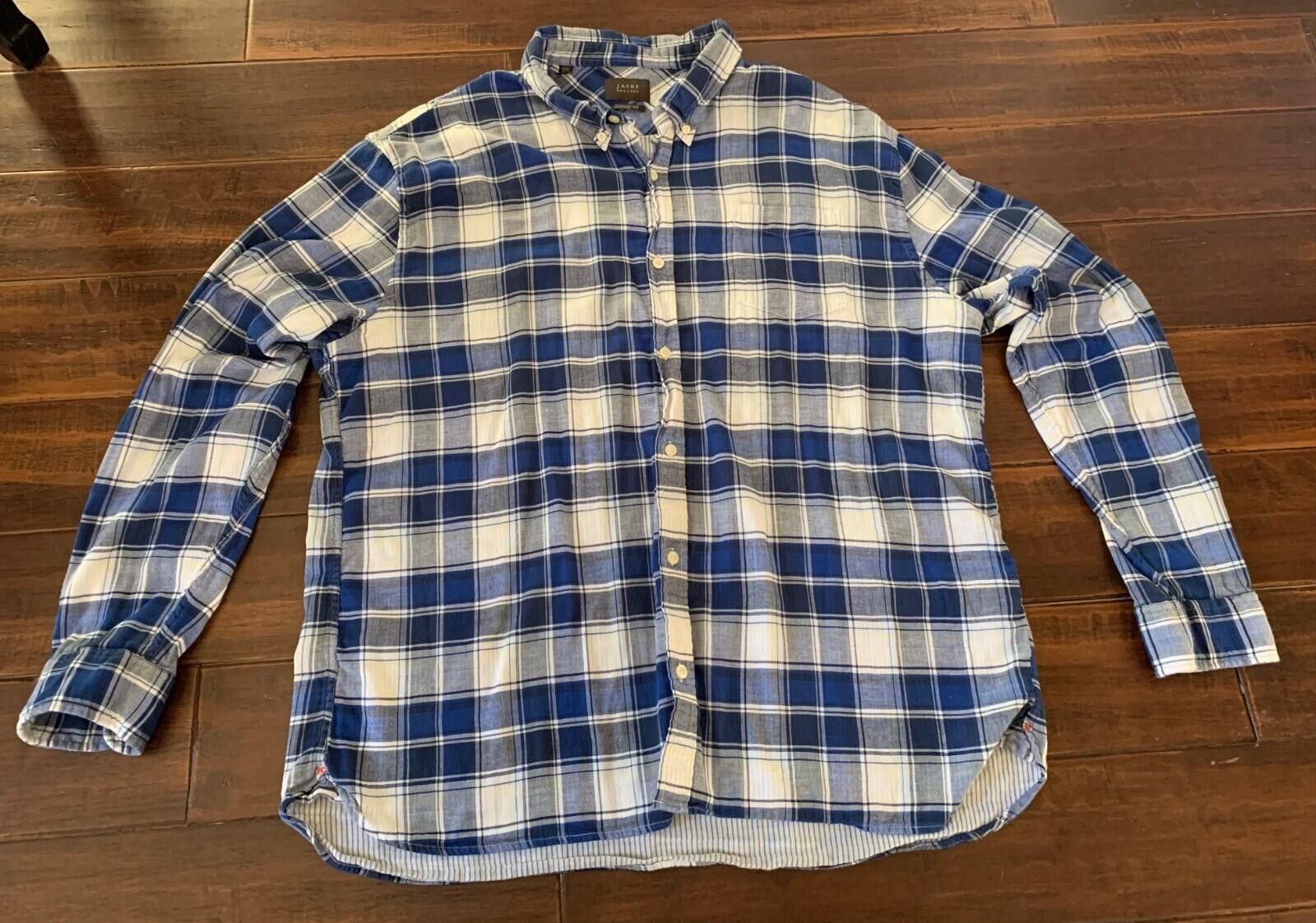 Michael Jackson Men's 3XL Tall Jachs New York Classic Fit Thick Fabric Shirt Size US XXL / EU 58 / 5 - 1 Thumbnail
