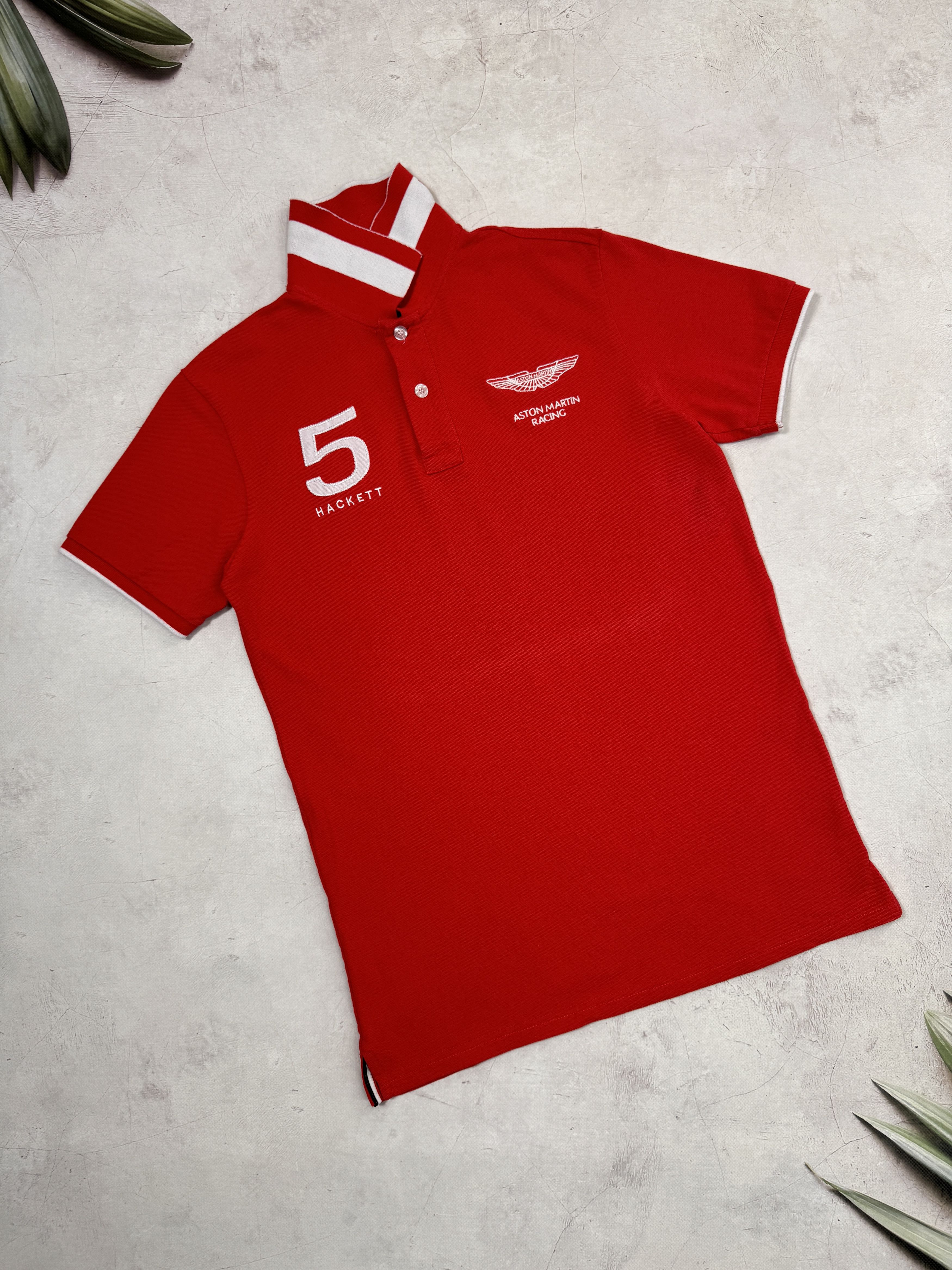 Formula 1 × Hackett Hacket x Aston Martin Racing Polo T-Shirt #5 Size US M / EU 48-50 / 2 - 1 Thumbnail