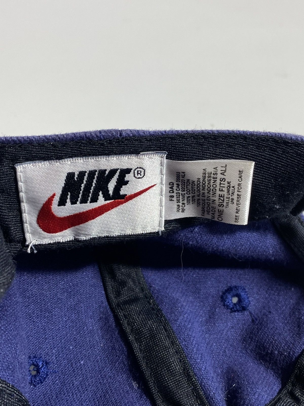 Nike Vintage 90s Nike Swoosh Logo Cap Size ONE SIZE - 11 Thumbnail