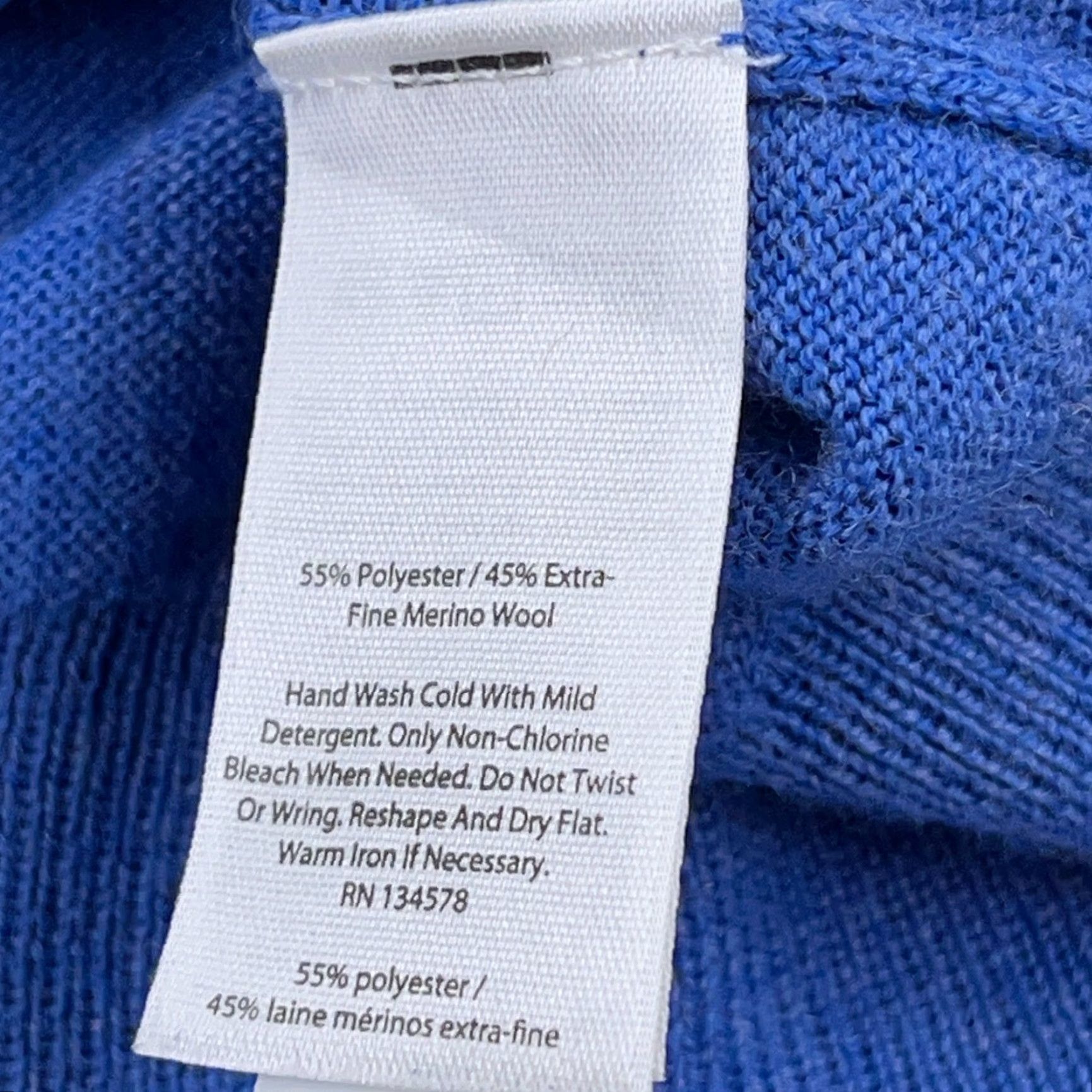 Vineyard Vines Vineyard Vines Sweater Men Large Performance Merino Wool Blend V Neck Preppy Size US L / EU 52-54 / 3 - 6 Thumbnail