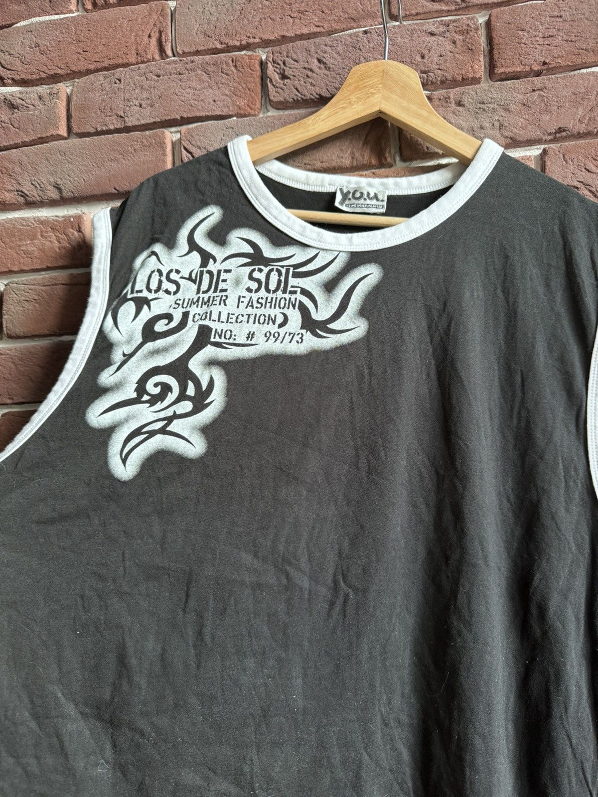 Tribal Streetwear Vintage Y2k 00s Tribal Rave Black Rock Metal Tank top xl Size US XL / EU 56 / 4 - 2 Thumbnail