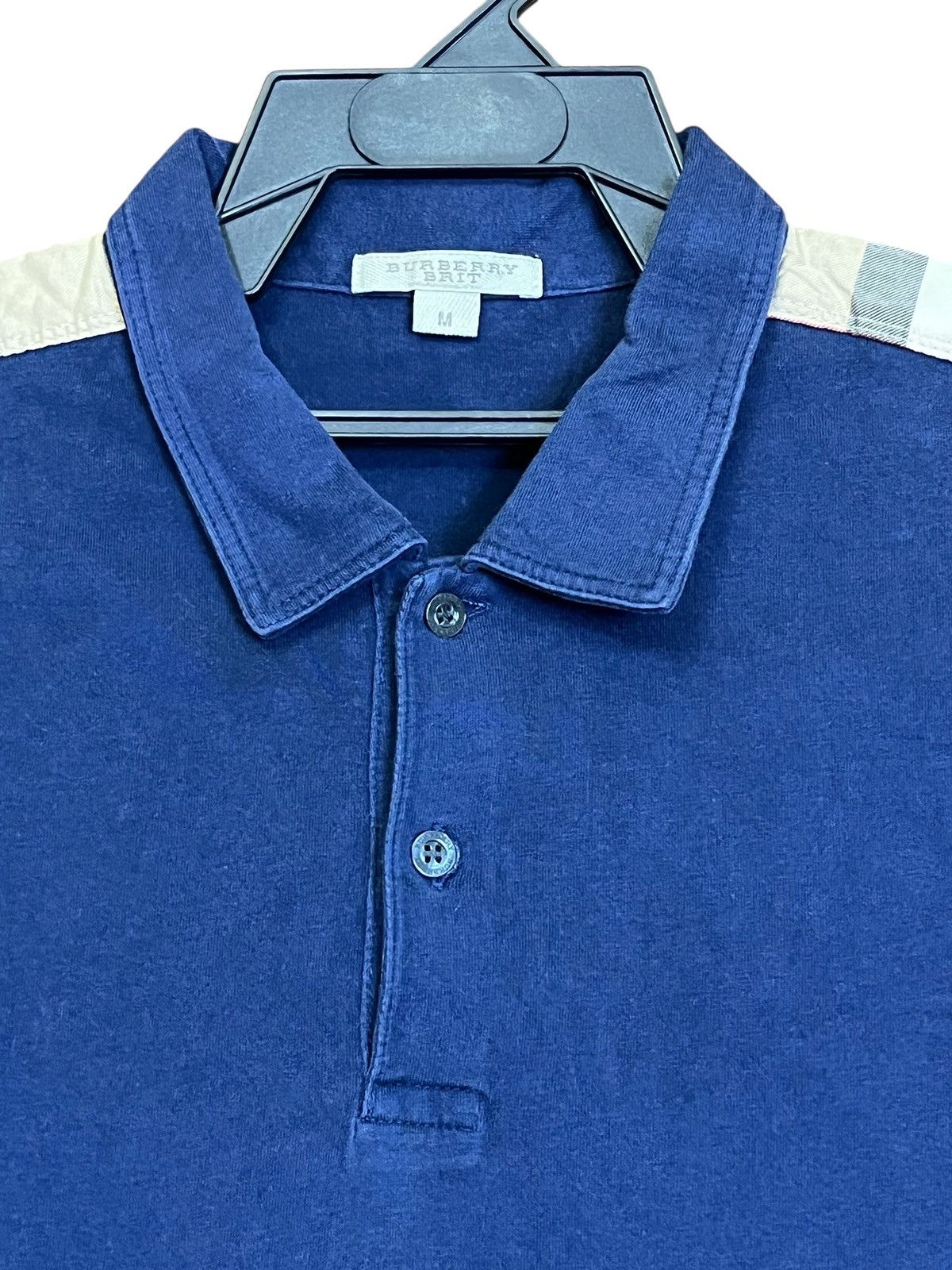 Burberry Nice🔥🔥BURBERRY BRIT dark blue polo shirts Size US M / EU 48-50 / 2 - 3 Thumbnail